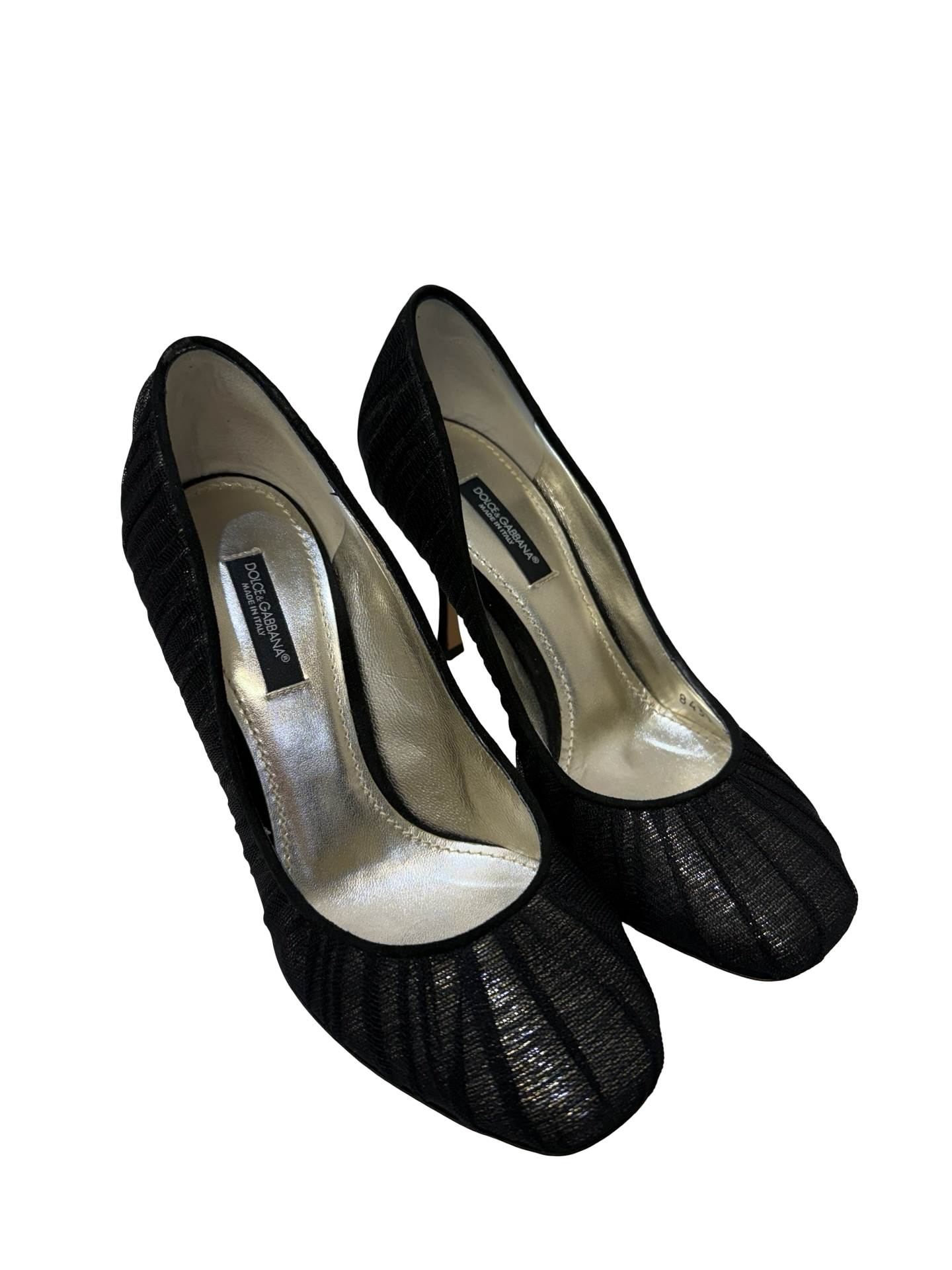 Dolce & Gabanna Black Heels 35 WB