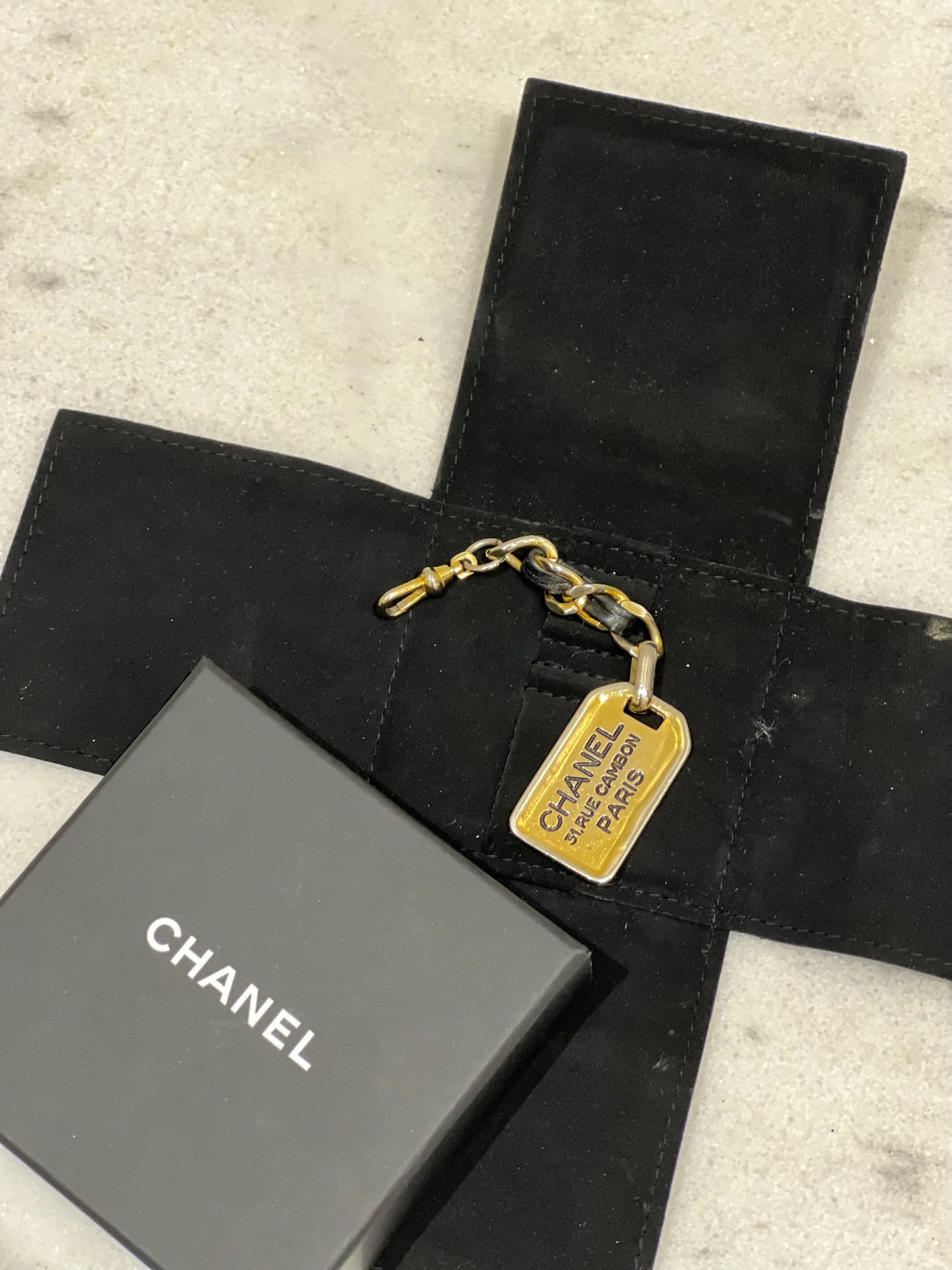 Chanel Chain Keyring