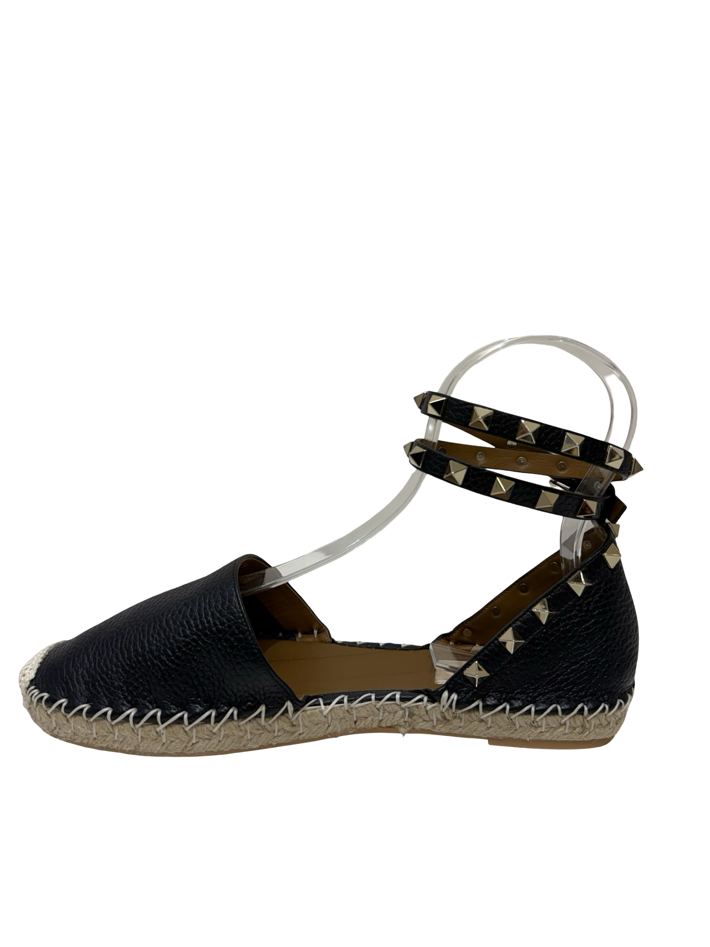 Valentino Black Espadrilles 39 WB