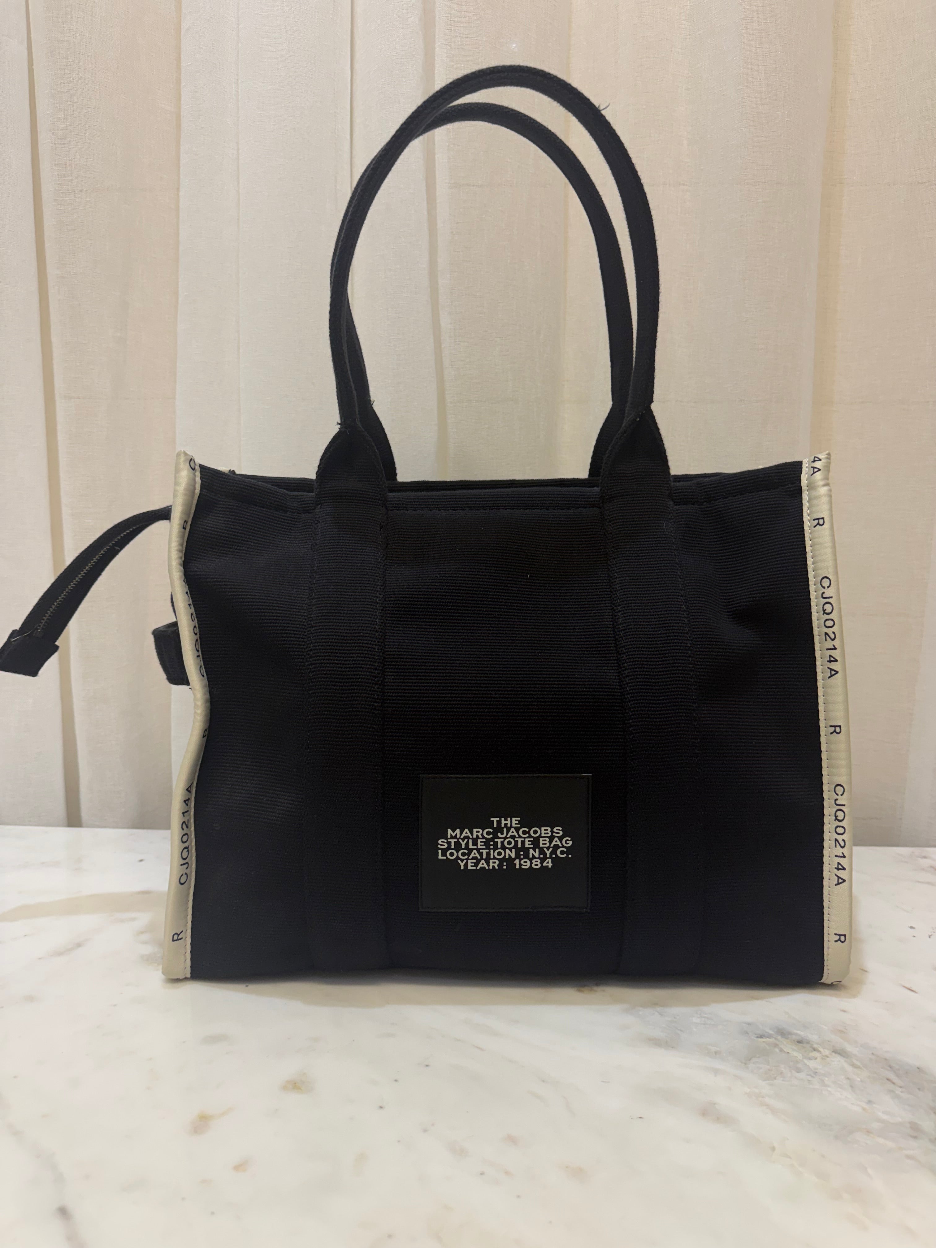 Marc Jacobs Black Tote Bag
