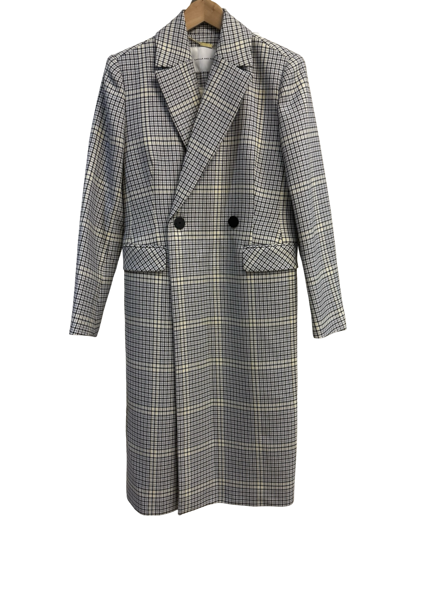 Camilla & Marc Purple Check Coat 12