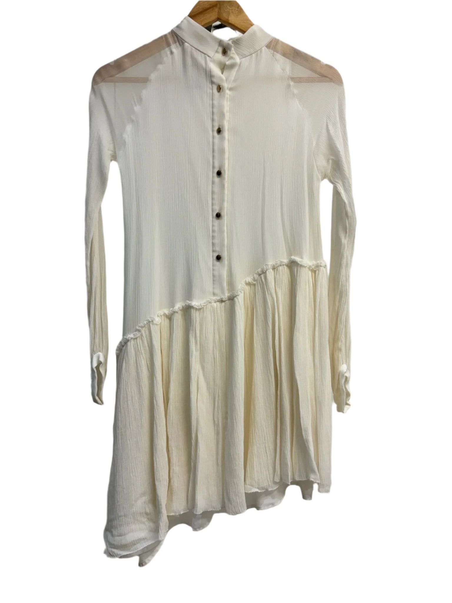 Manning Cartell White L/S Dress 10