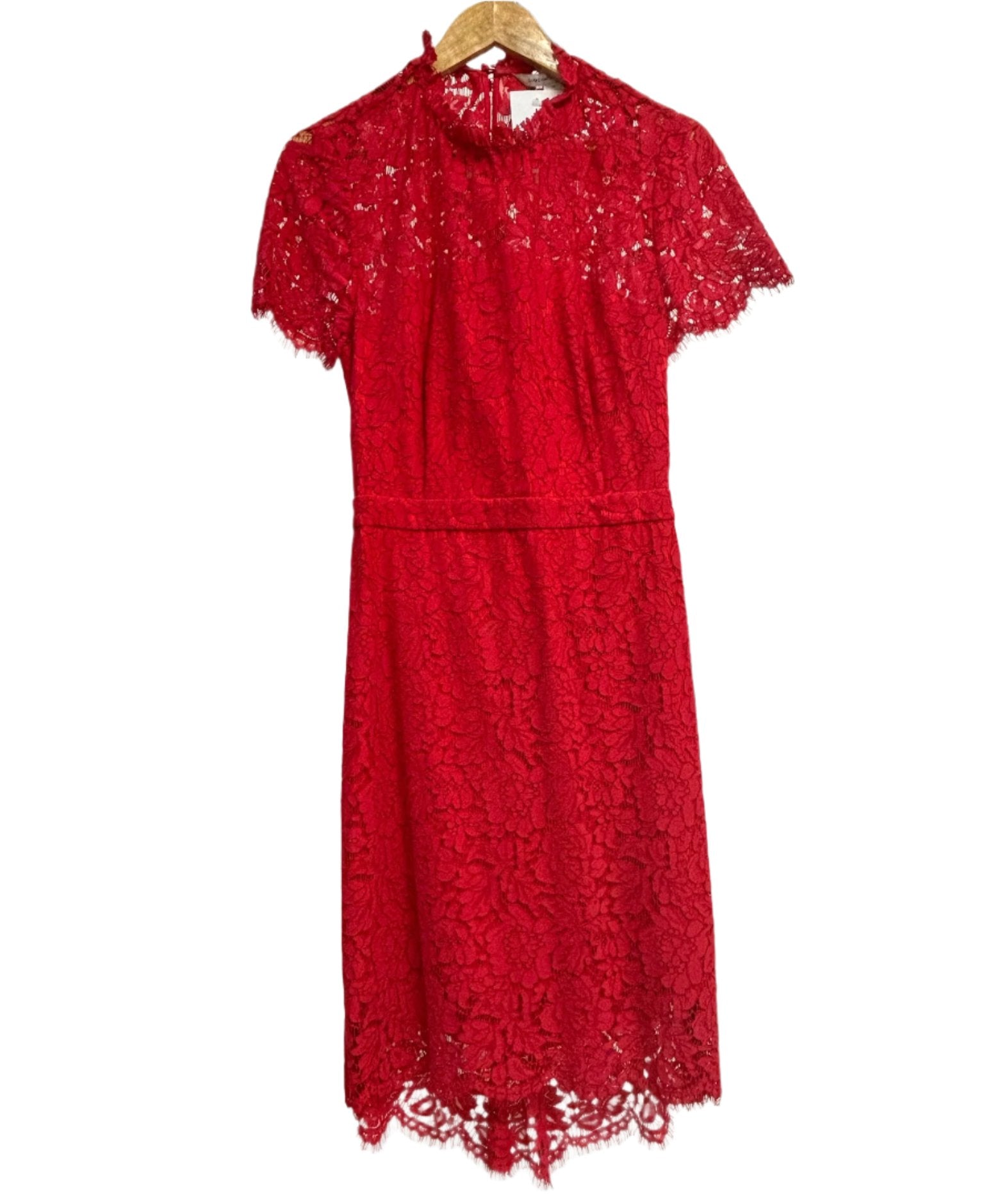 Diane von Furstenburg Red Dress 12