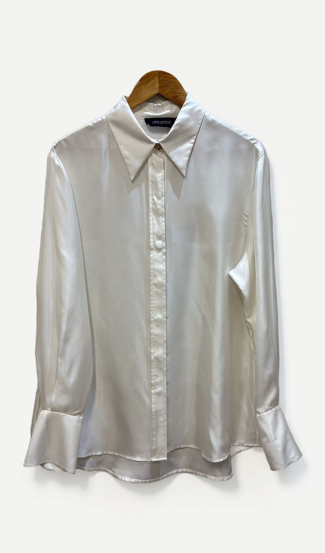 Carla Zampatti White Blouse 10