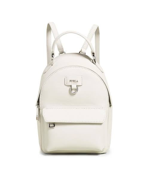 Furla Favolo White Leather Backpack