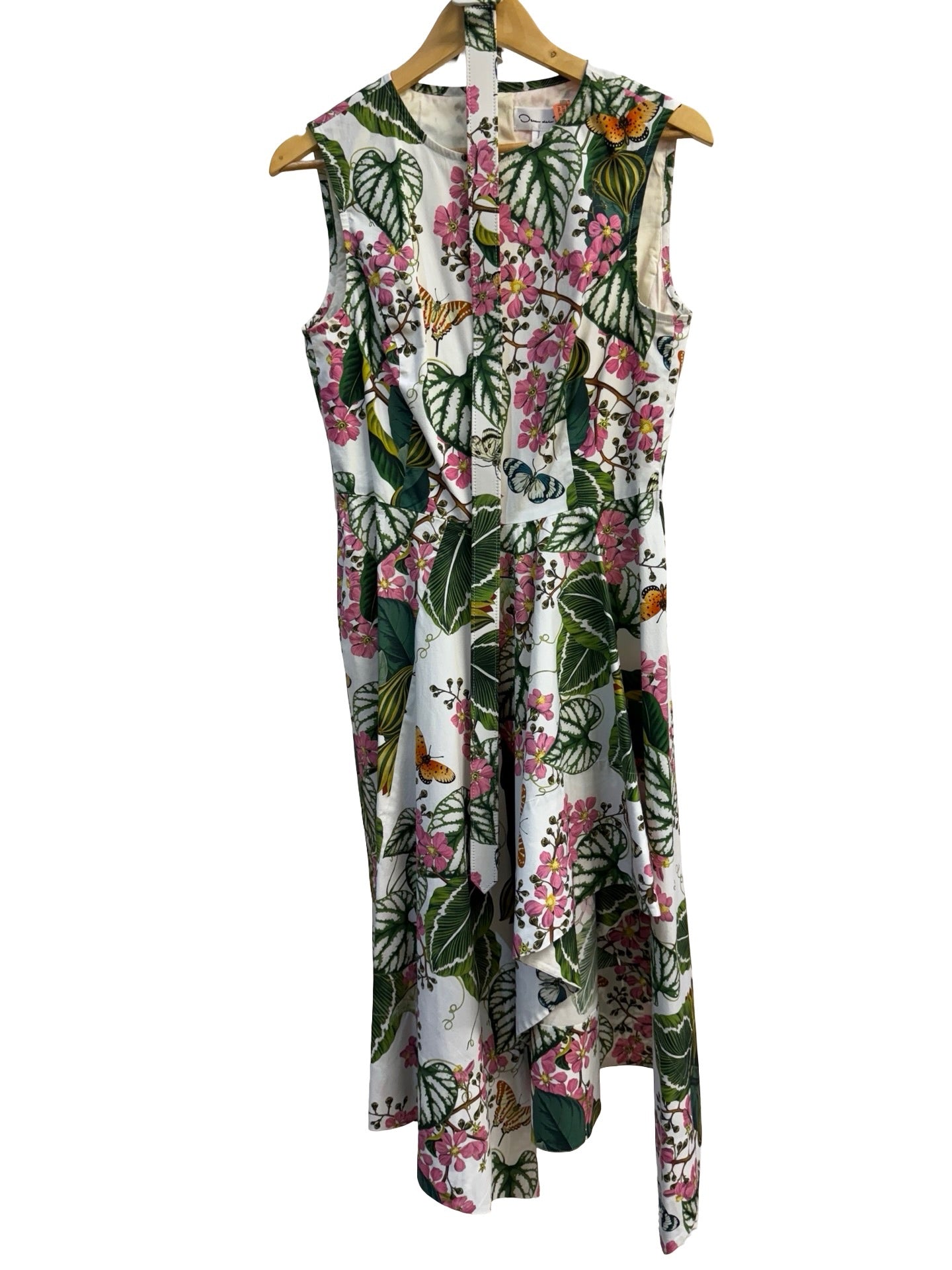 Oscar De La Renta Multi Floral Dress XS