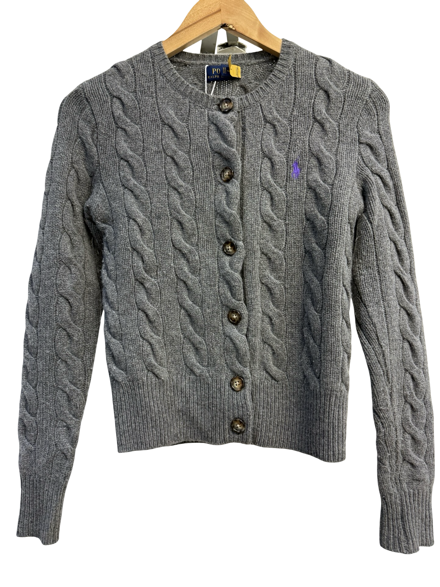 Ralph Lauren Dark Grey Cardigan XS