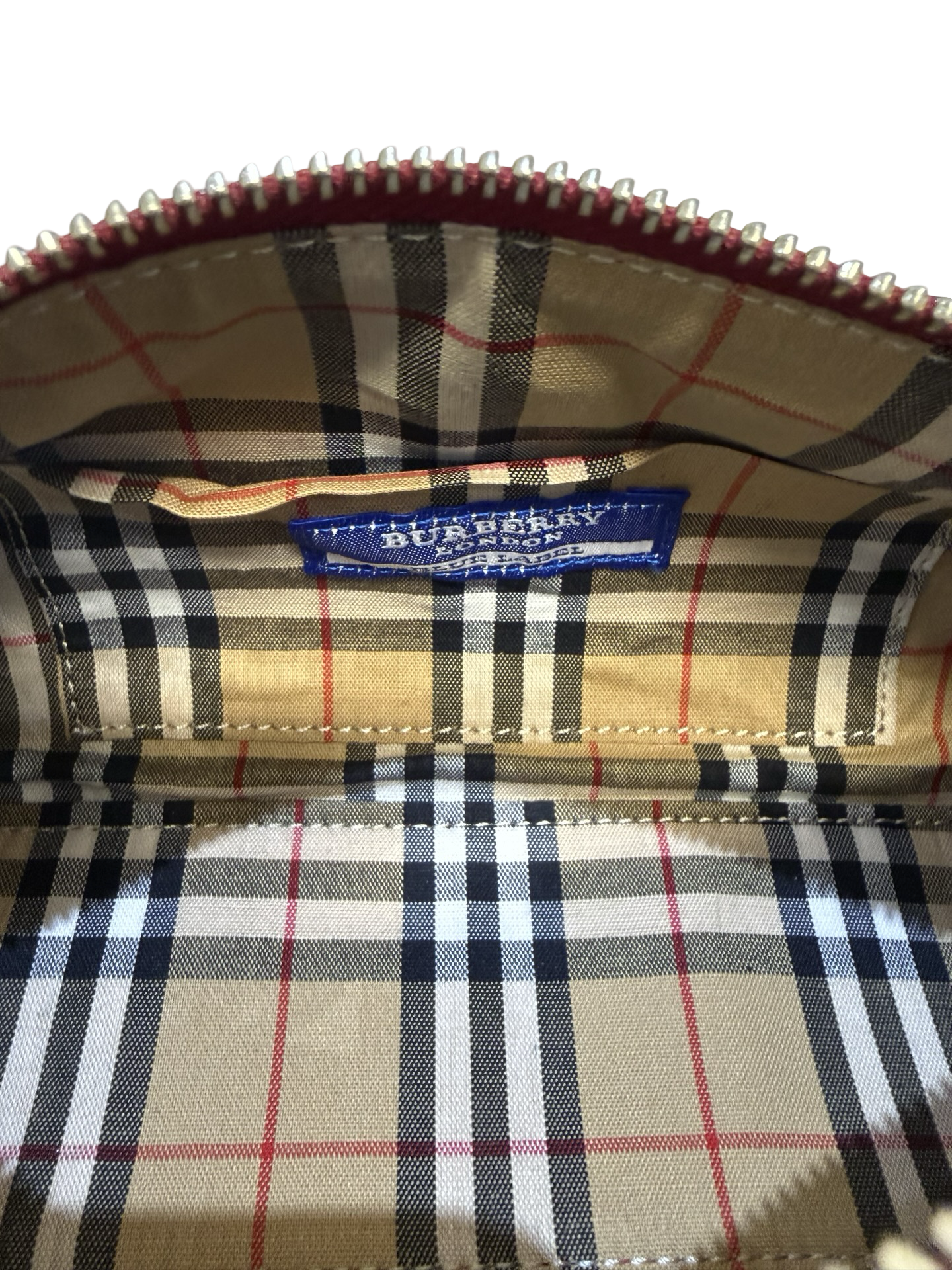 Burberry Blue Label Red Shoulder Bag