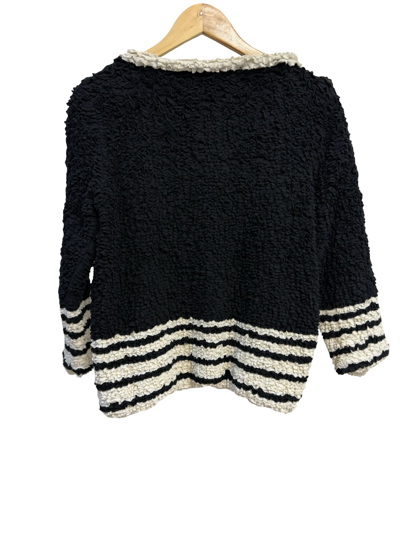 Dolce & Gabanna Blk/Wte Cardigan 44
