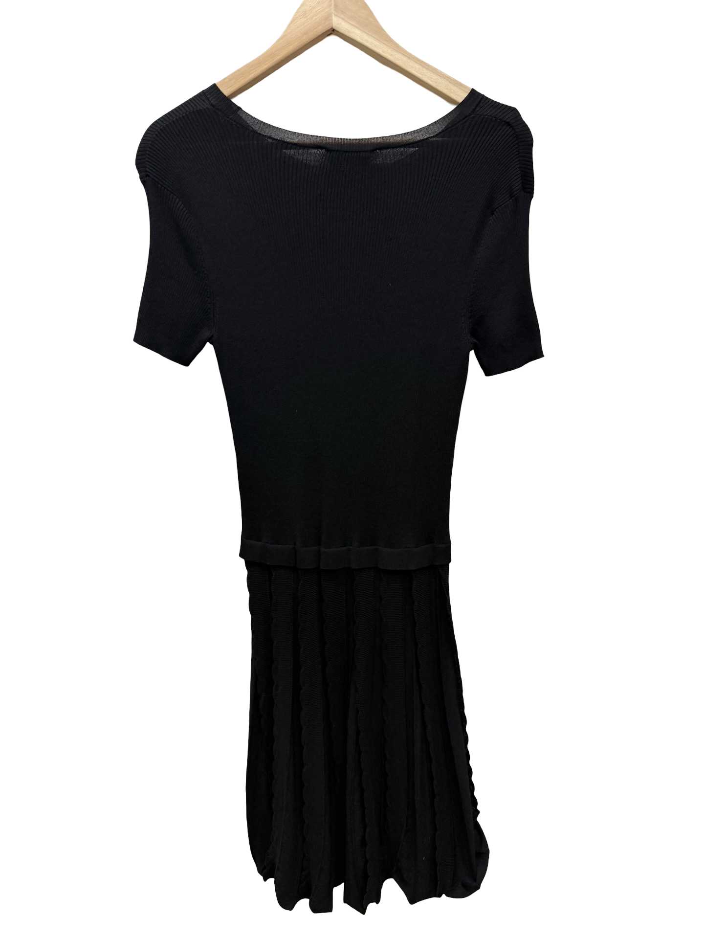 Red Valentino Black Dress L NWT