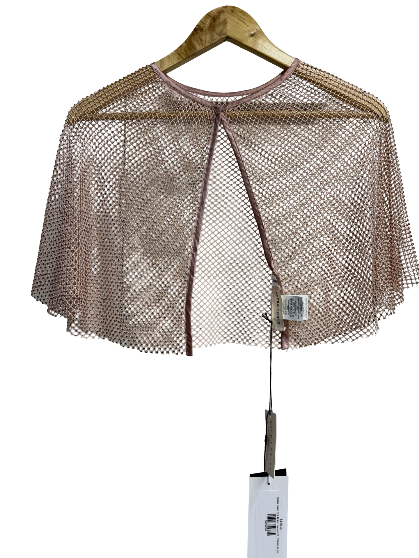 Sacha Drake Pink Bolero Jacket OS