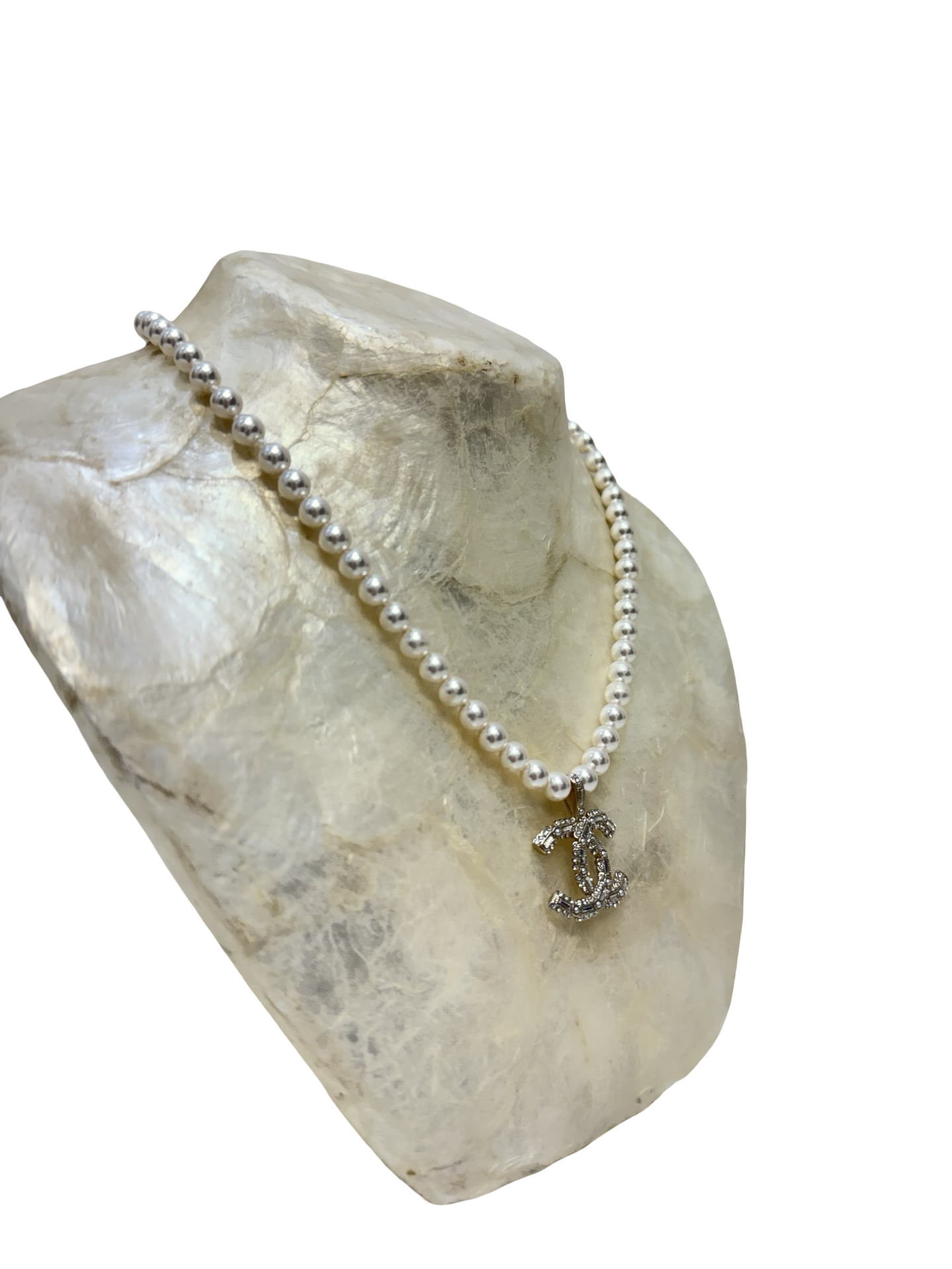 Chanel Pearl Double C Necklace