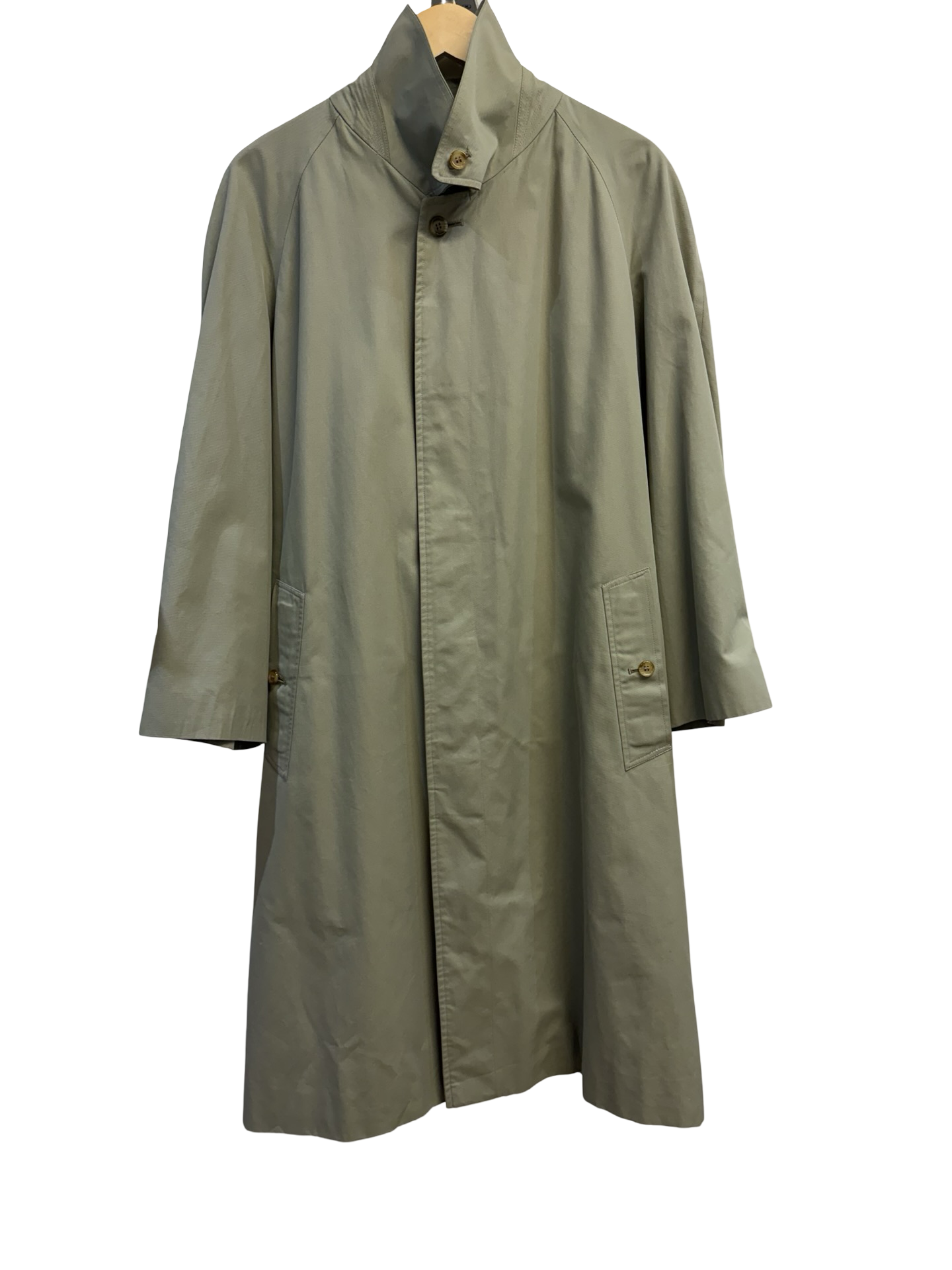 Authentic Vintage Burberrys Trench Coat Olive