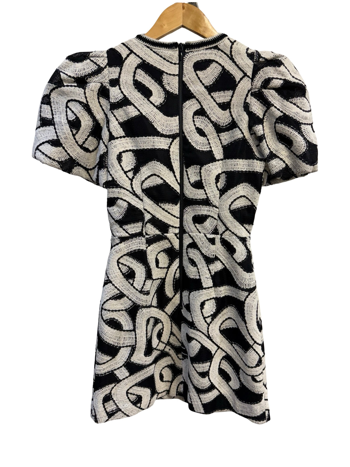 Rebecca Vallance B&W Dress 4