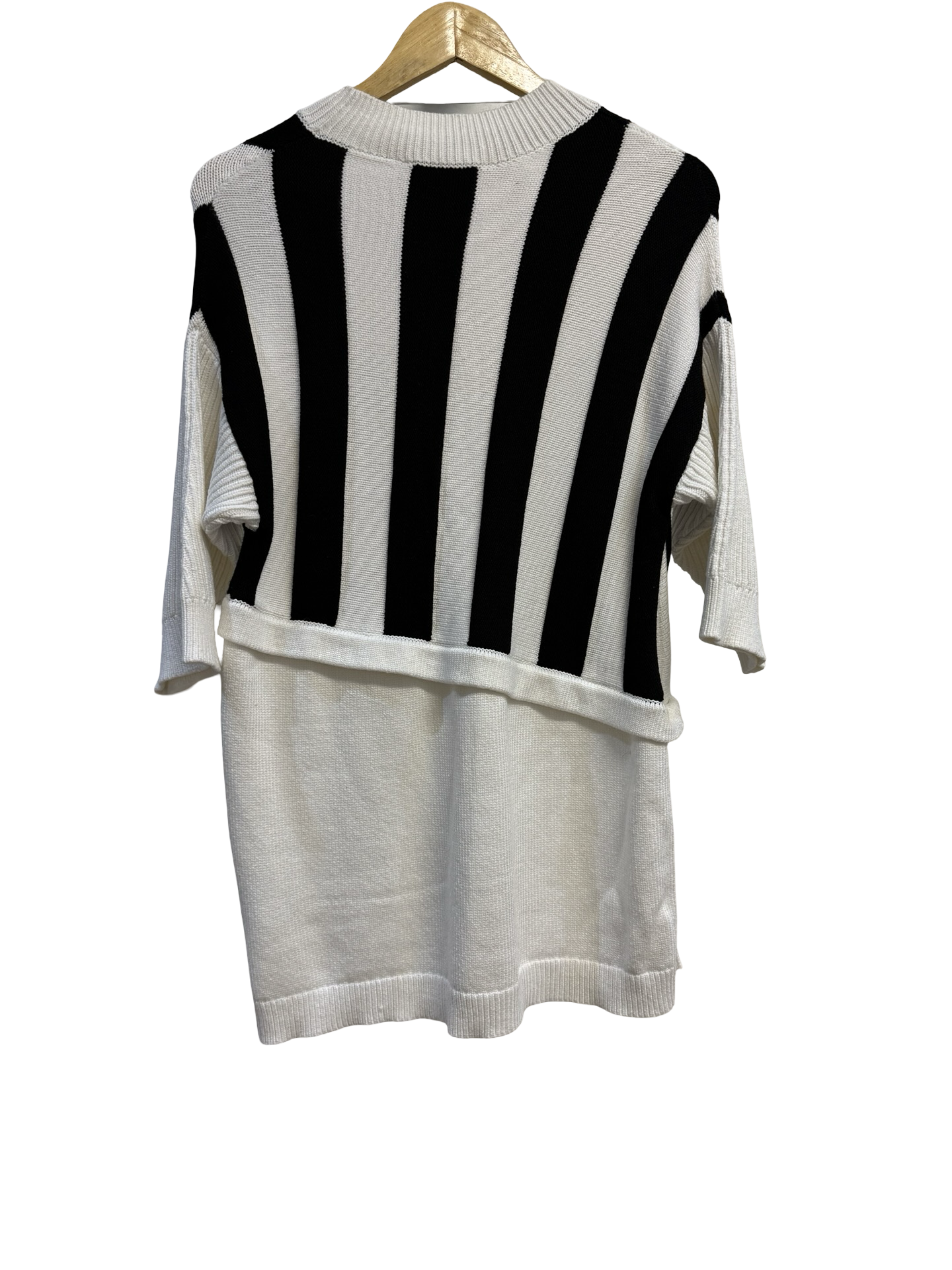 Philip Lim Blk/Wte Stripe Top M
