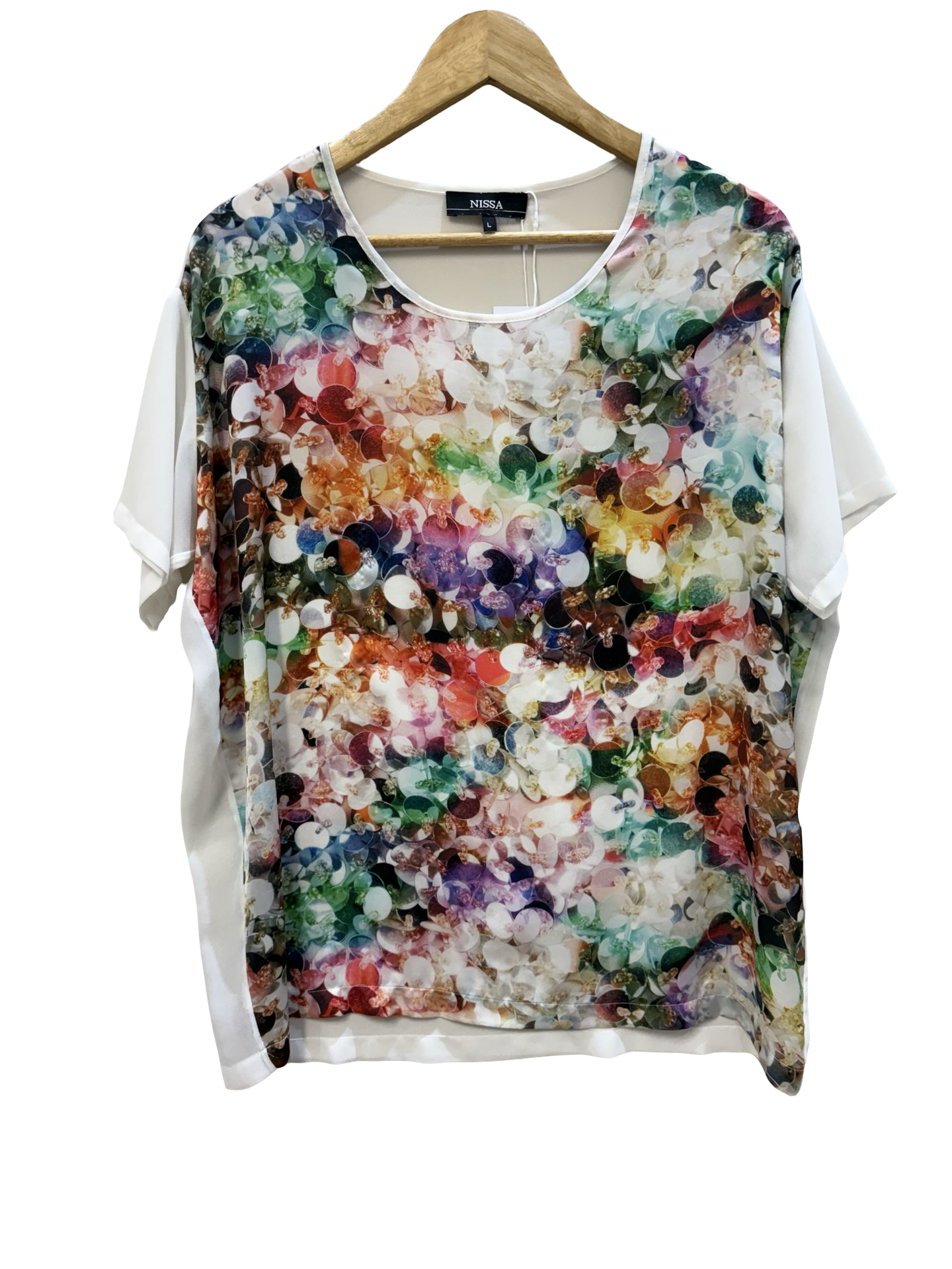 Nissa Colourful SS Top L