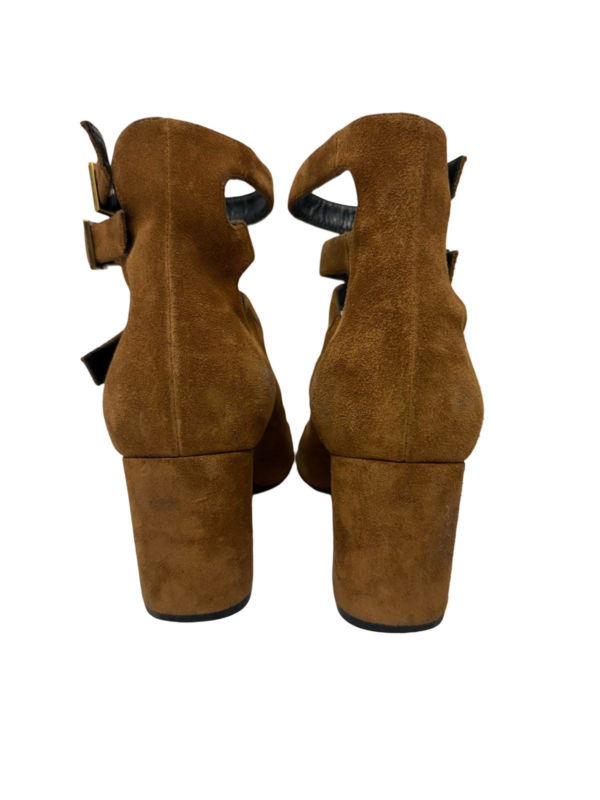 Yves Saint Laurent Tan Suede Sandals 36.5