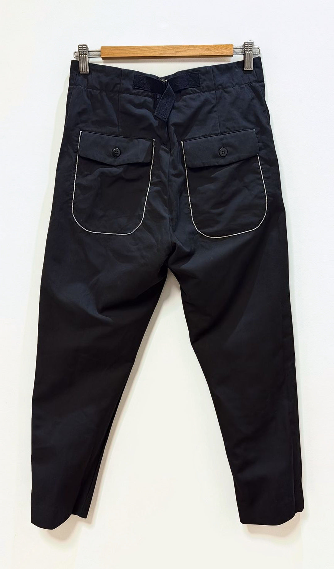 Bassike Black Pants 0