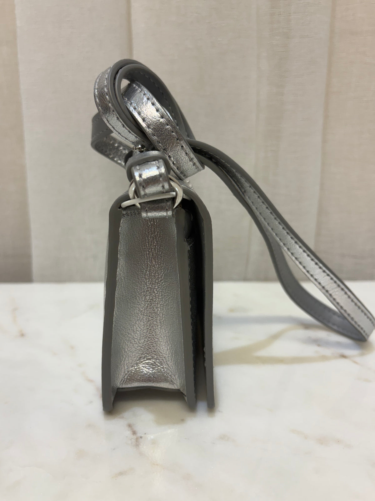 Stella McCartney Silver Crossbody Bag WDB