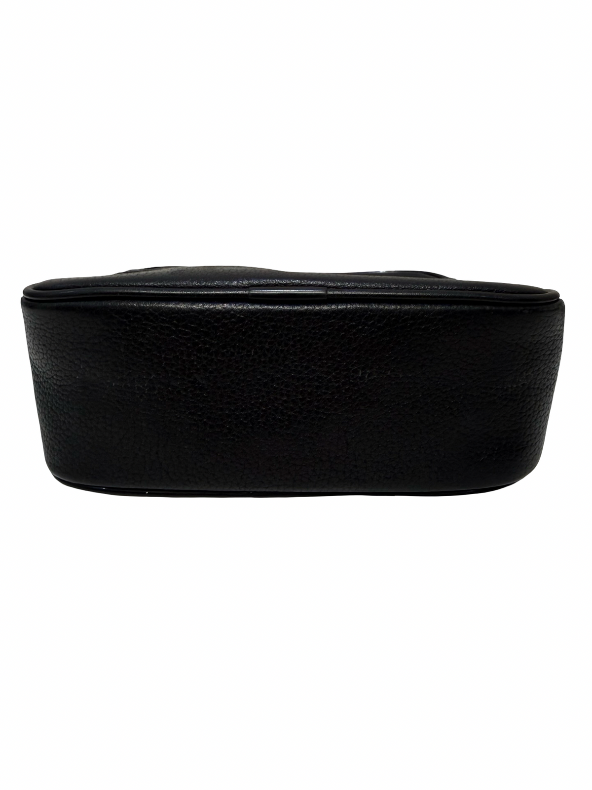 Black MCM Pebbled Leather Camera Bag