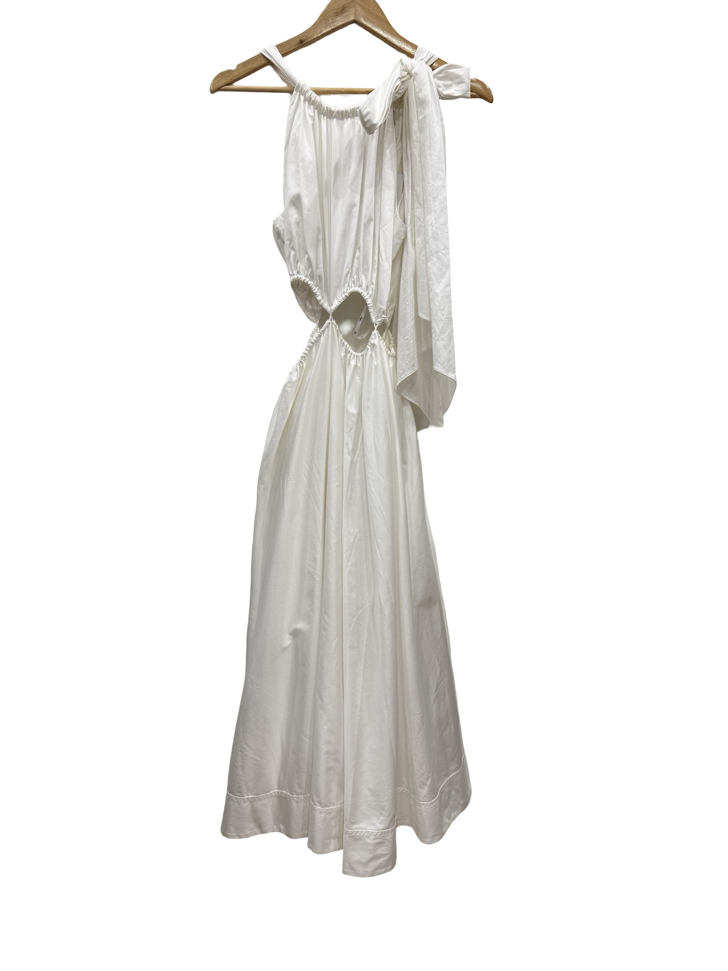 Aje White Cut Out Dress 6