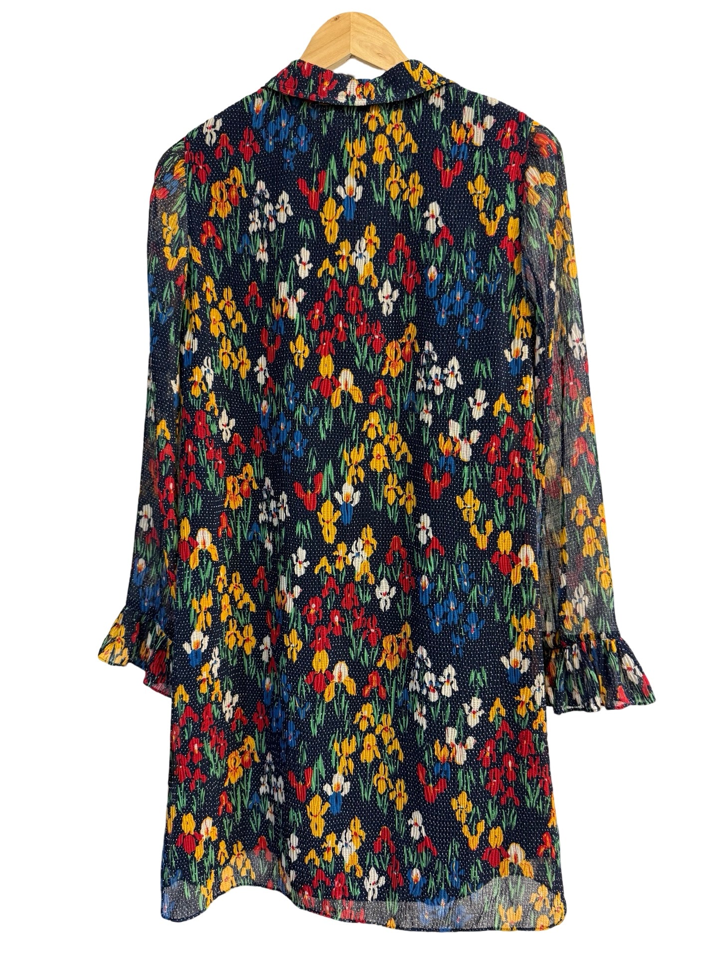 Tory Burch Navy Floral Dress 4