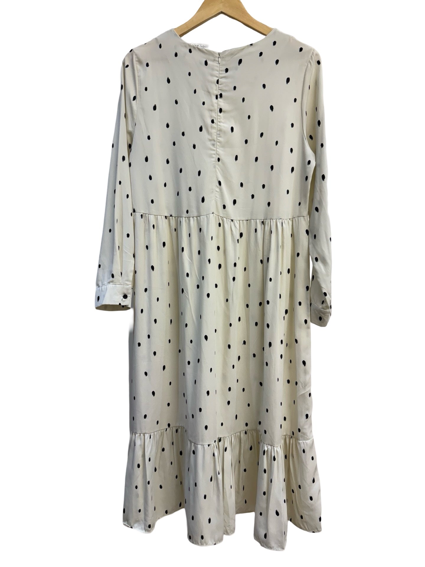 Yomi Cream Black Dress OS