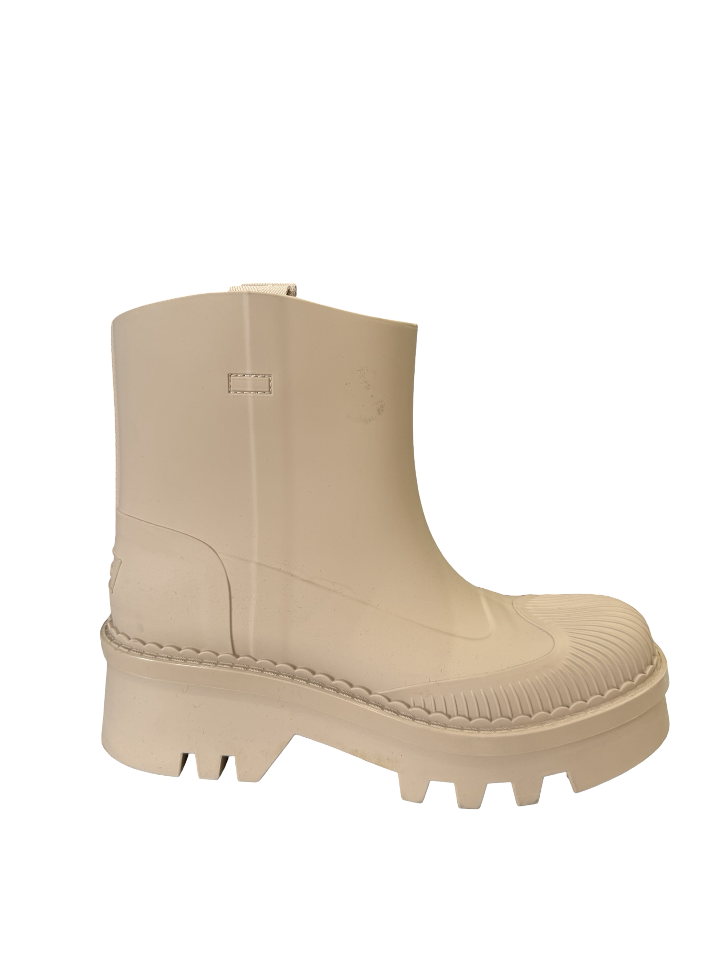Chloe Neutral Rubber Boots 40
