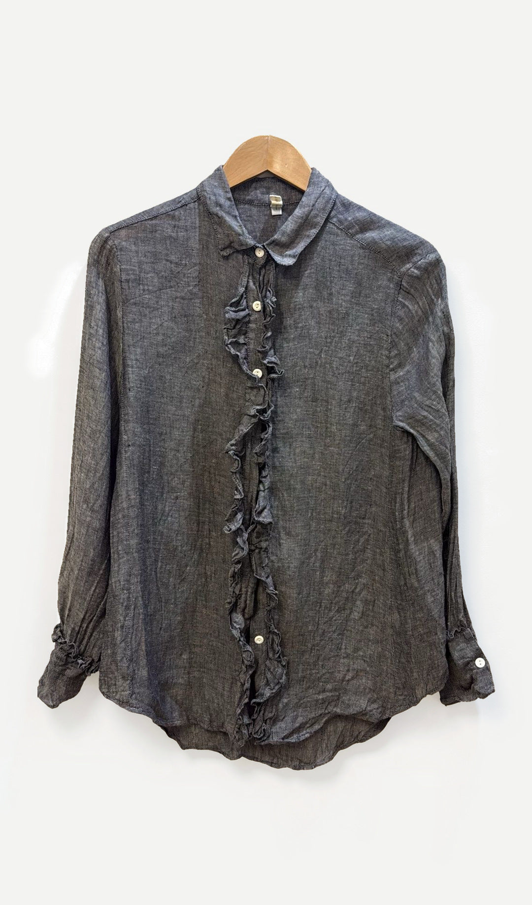 FlatIron Grey Blouse 1