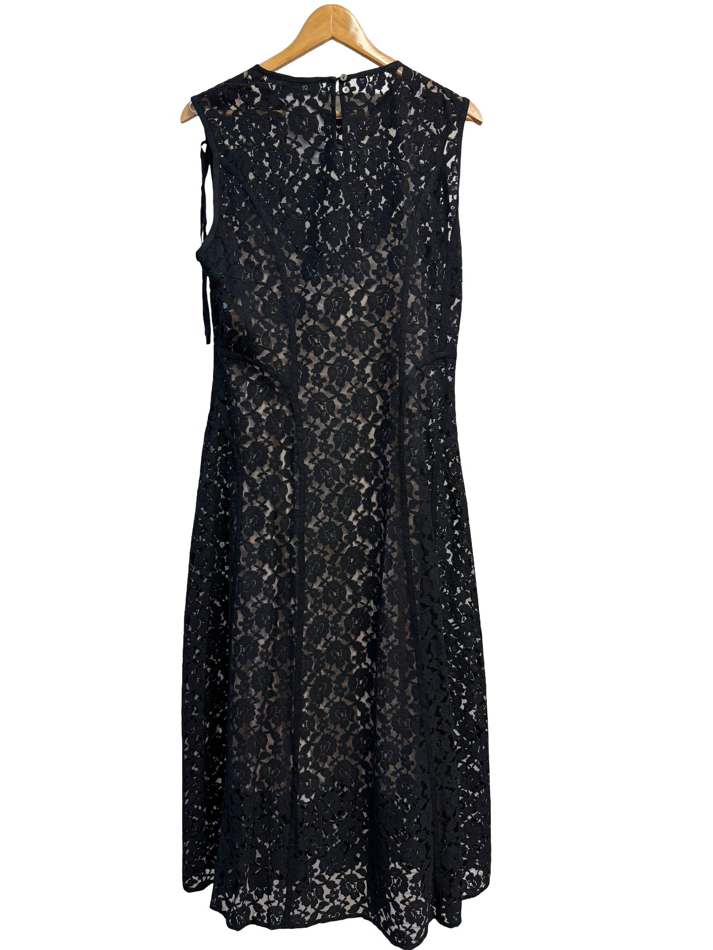 Lovaan Black Dress 16 w/ Slip