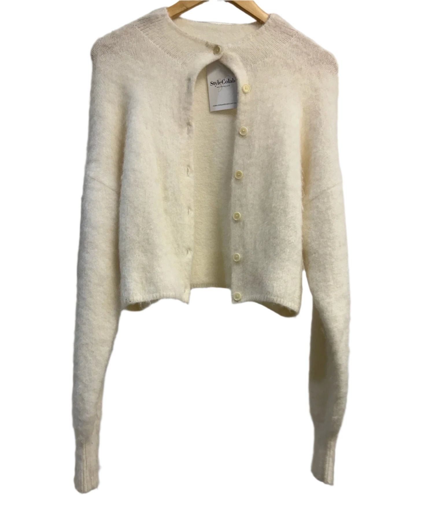 Scanlan Theodore White Cardigan 10