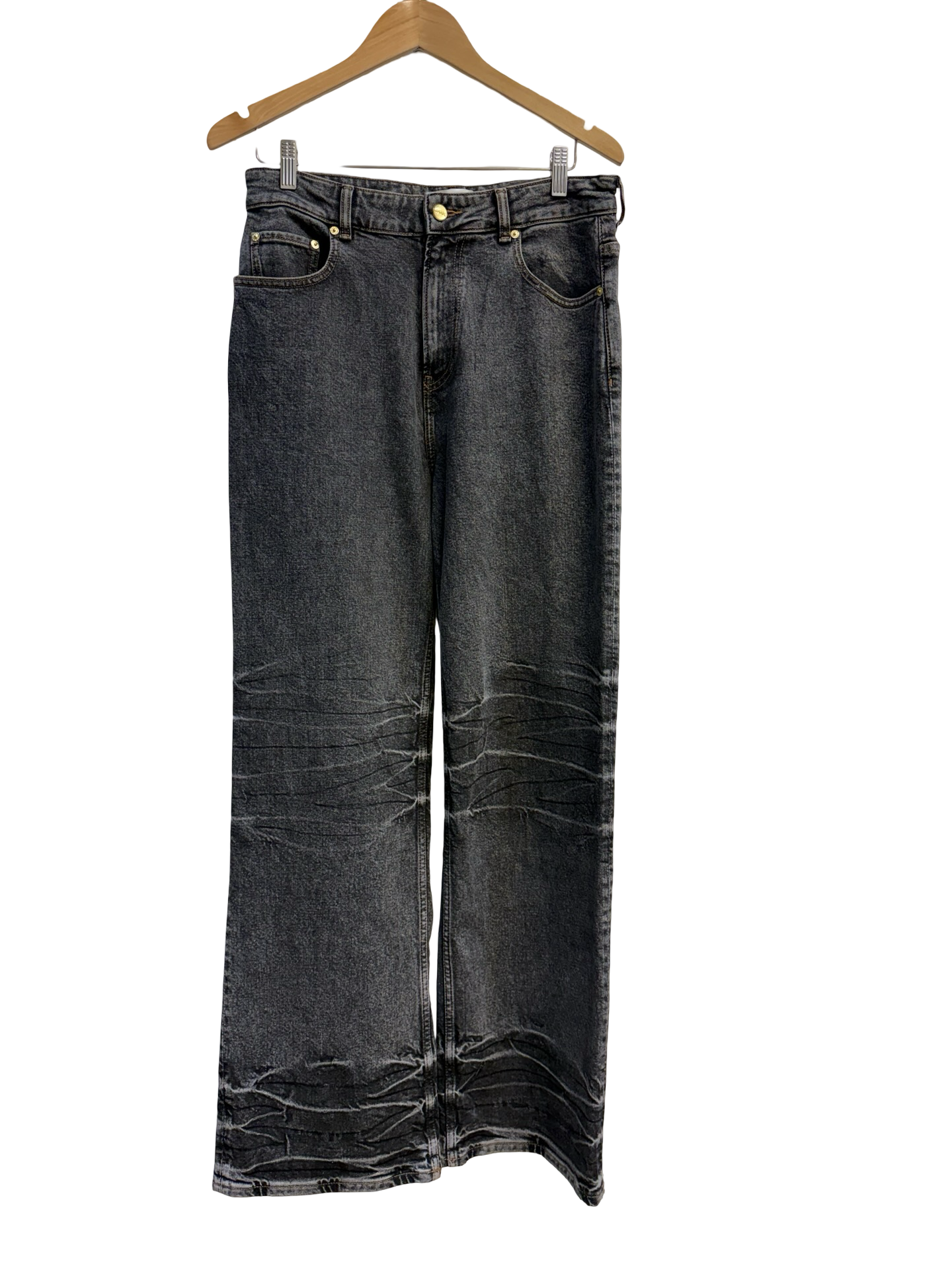 Ganni Black Denim Jeans 29