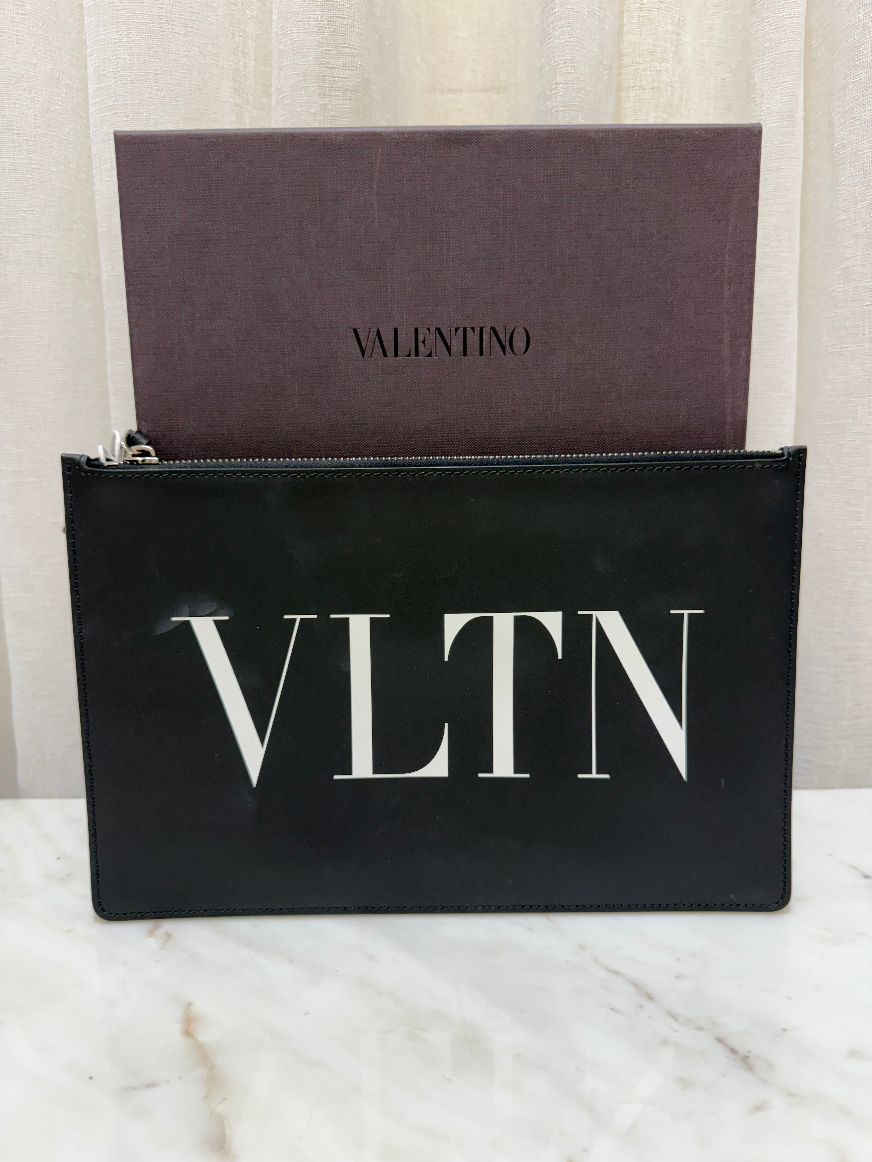 Valentino Black Clutch WB