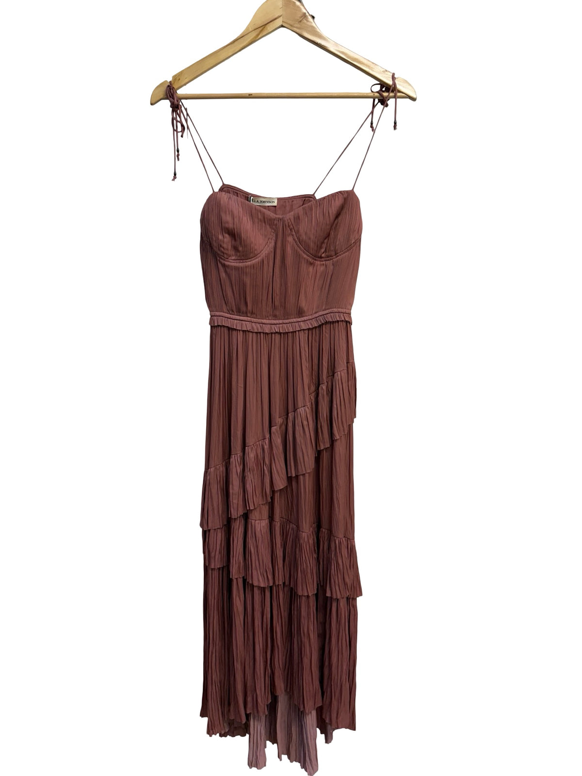 Ulla Johnson Copper & Blush Dress 6