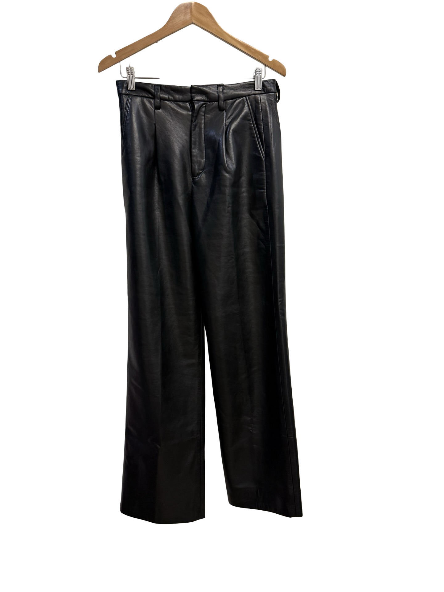 Anine Bing Pleather Pants 34/24