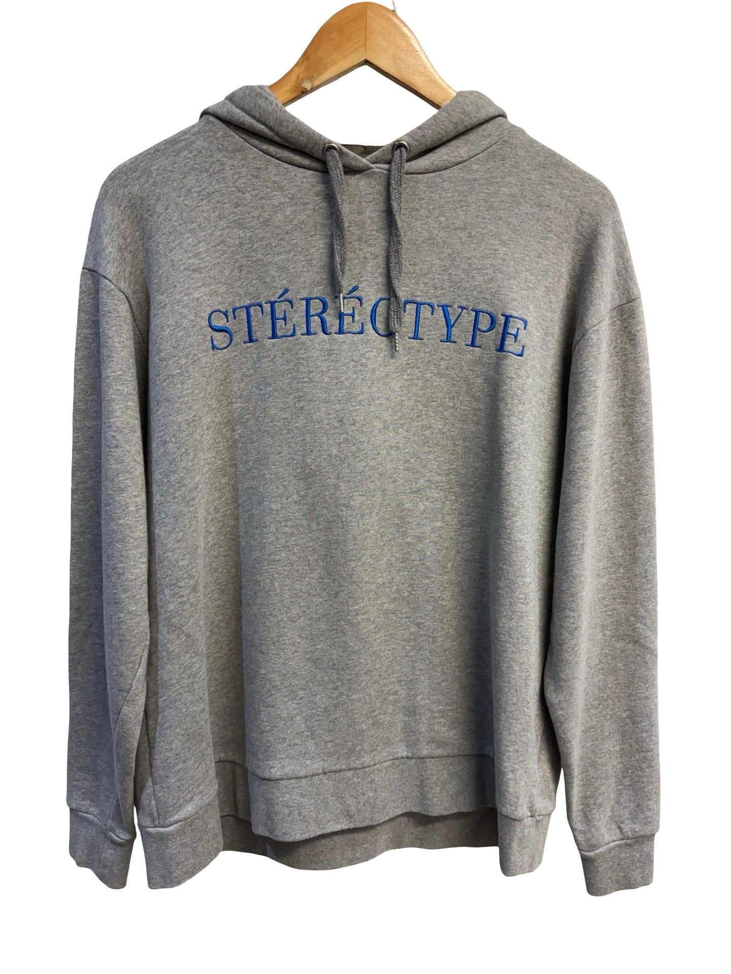 Etre Cecile Grey Hooded Sweatshirt S