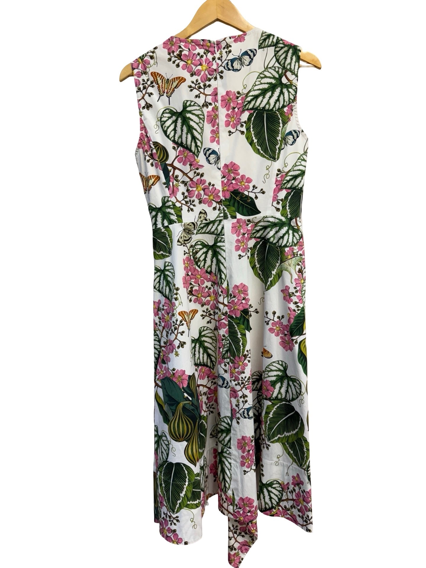 Oscar De La Renta Multi Floral Dress XS