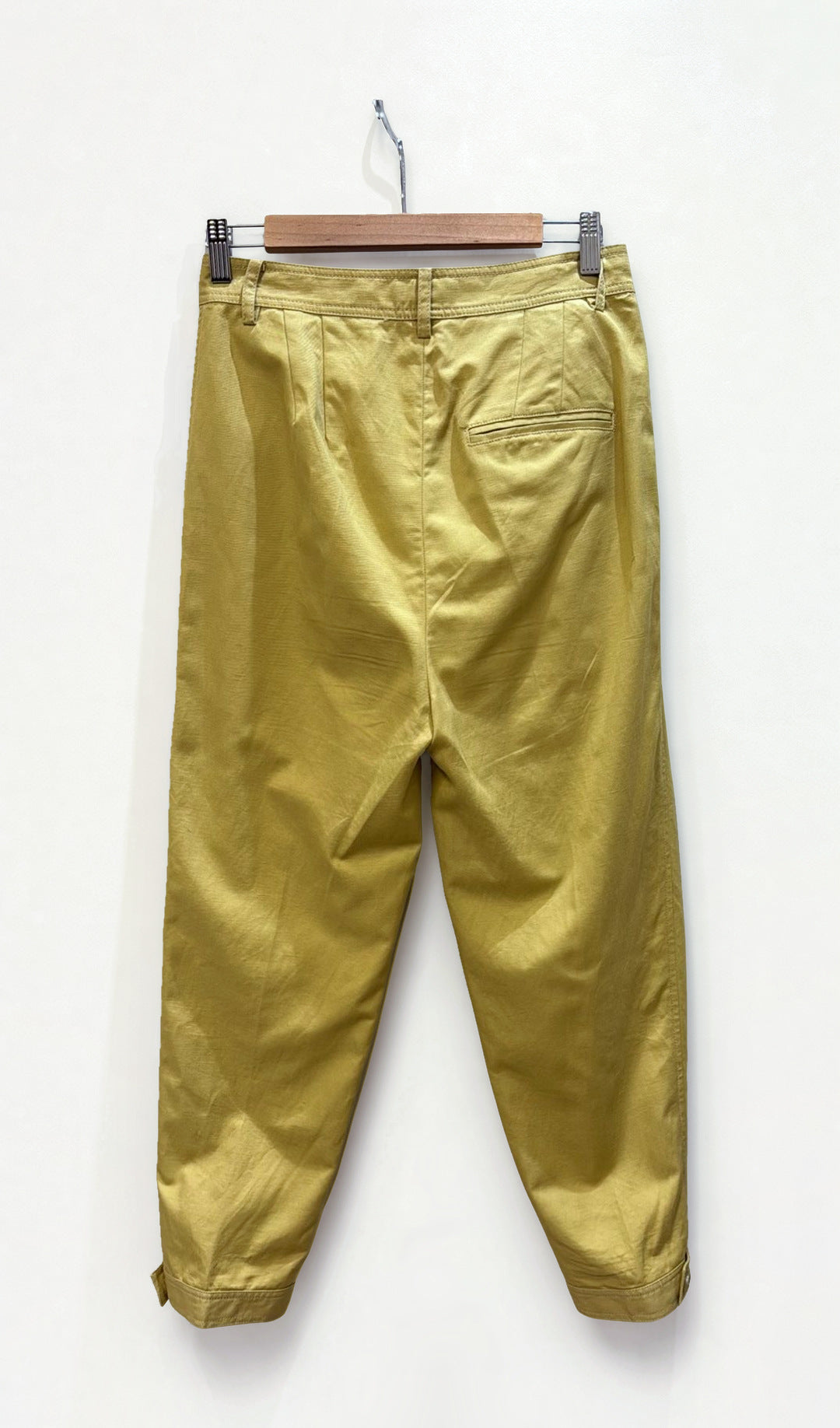 Oroton Mustard Pants 8