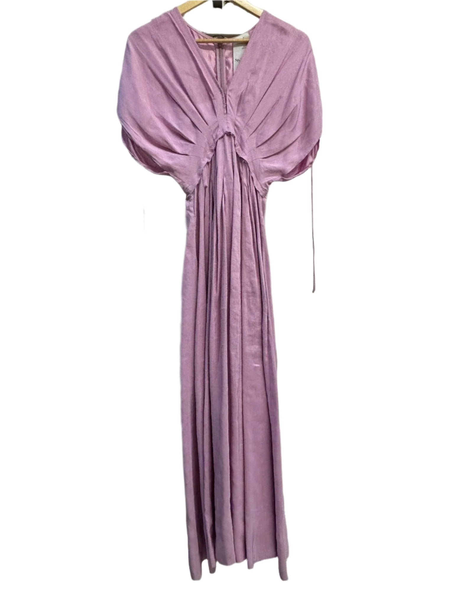 Aje Purple Full Length Dress 4