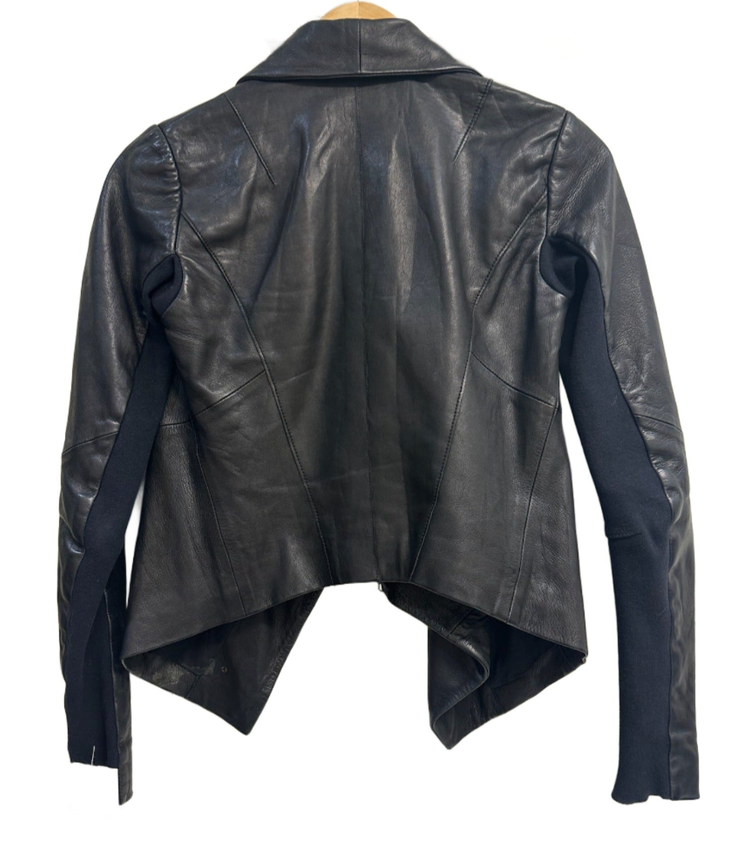 Husk Black Leather Jacket