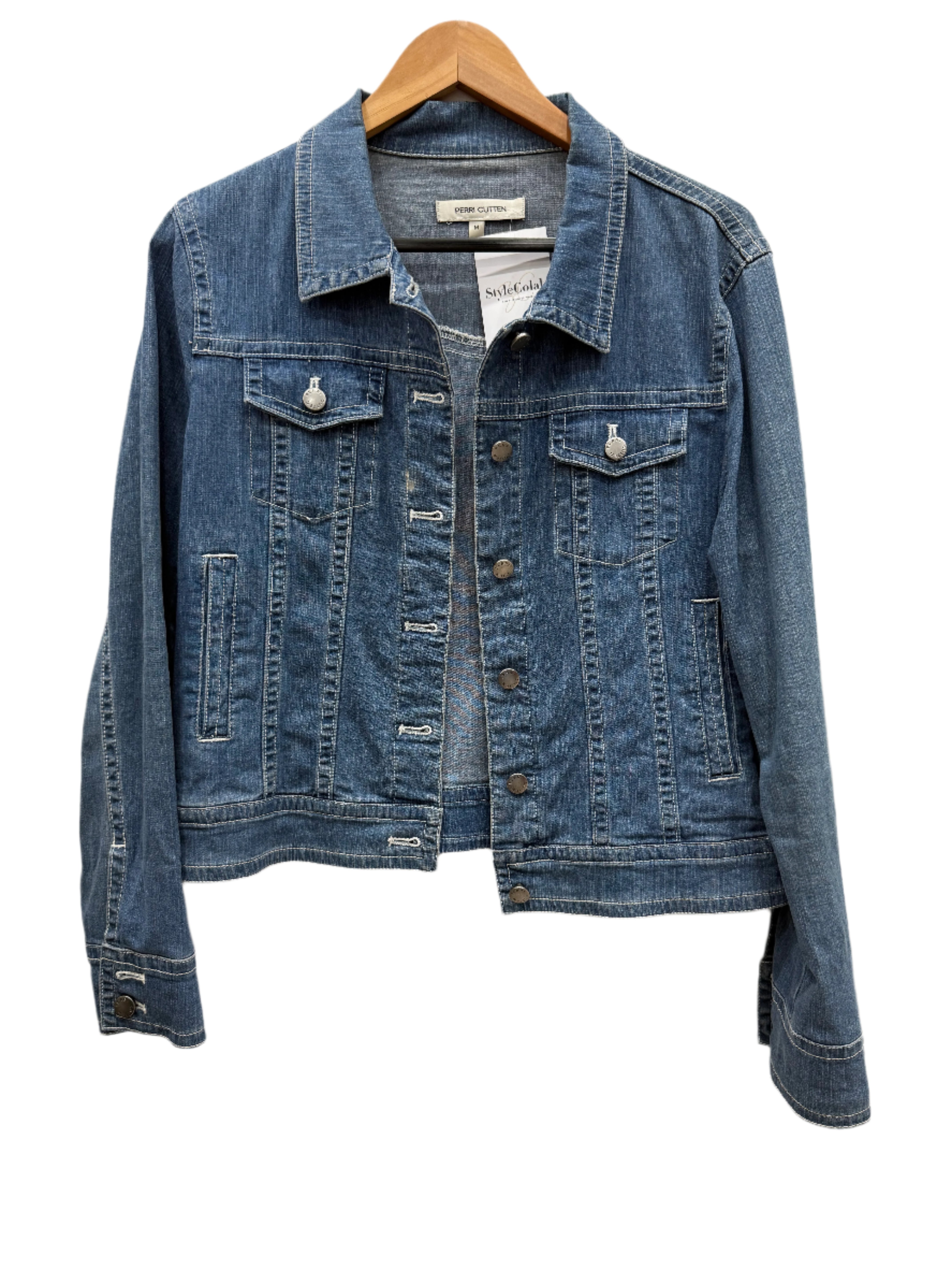 Perri Cutten Blue Denim Jacket M