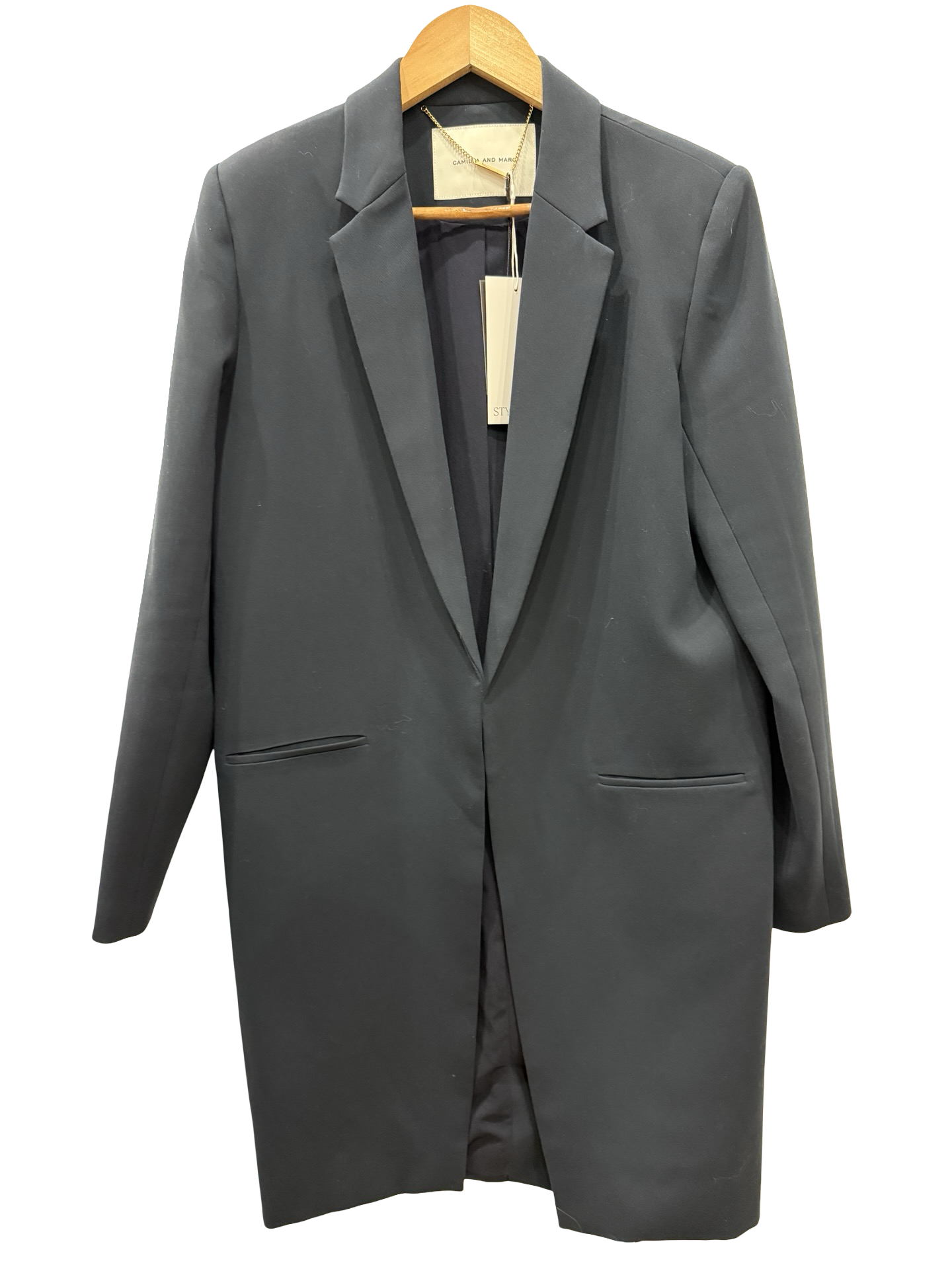Camilla & Marc Navy Coat 10
