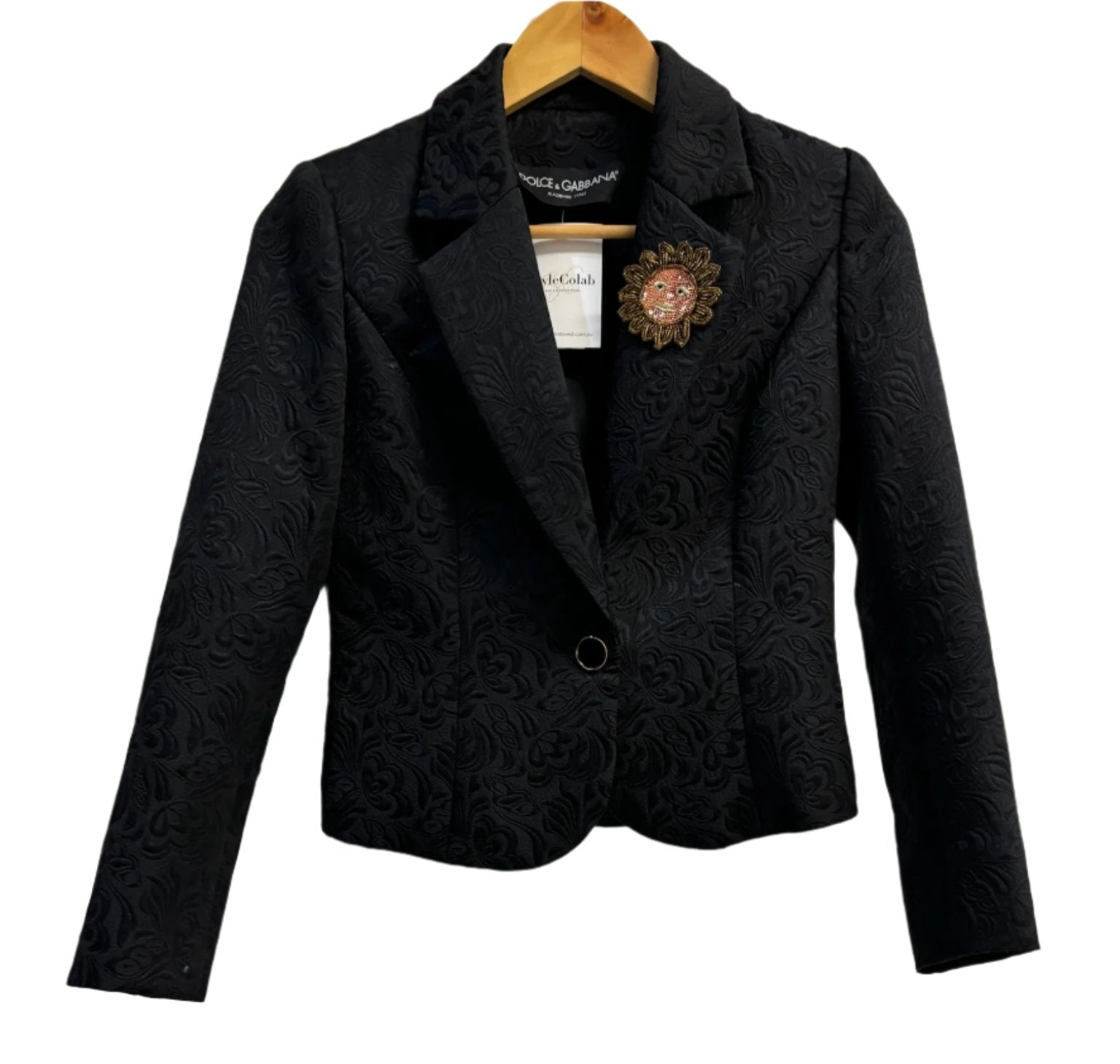 Dolce & Gabbana Black Blazer 36