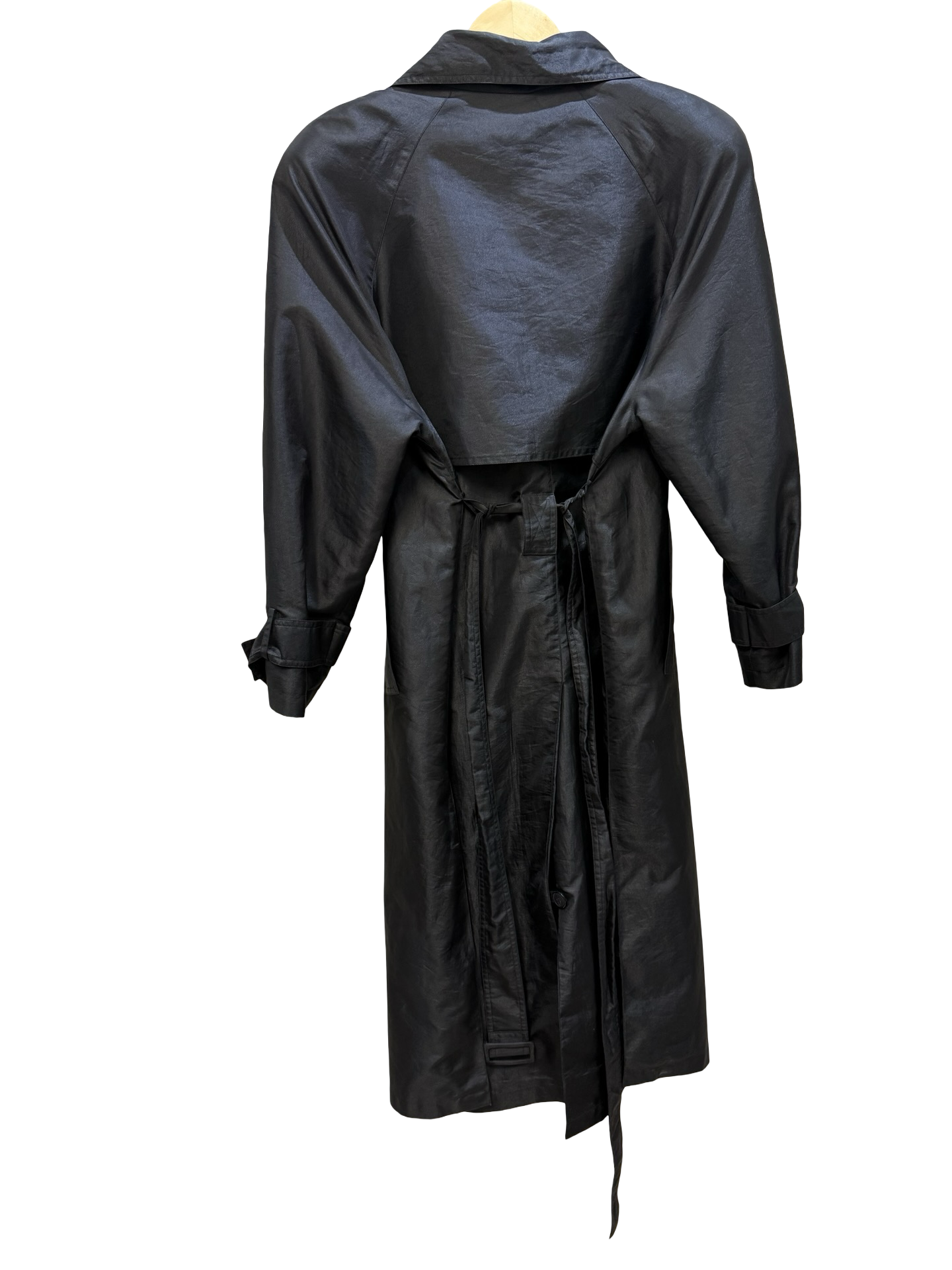 Non e Vero Black Trenchcoat L