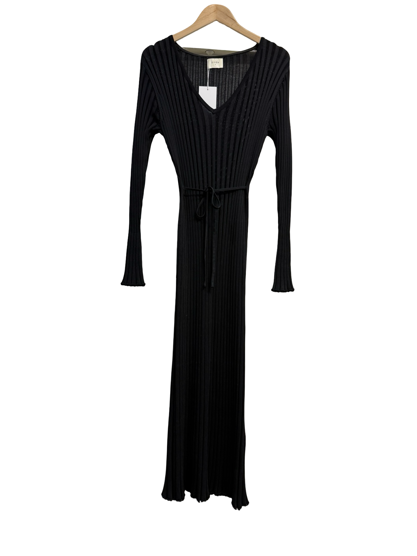 Dissh Black LS Dress M