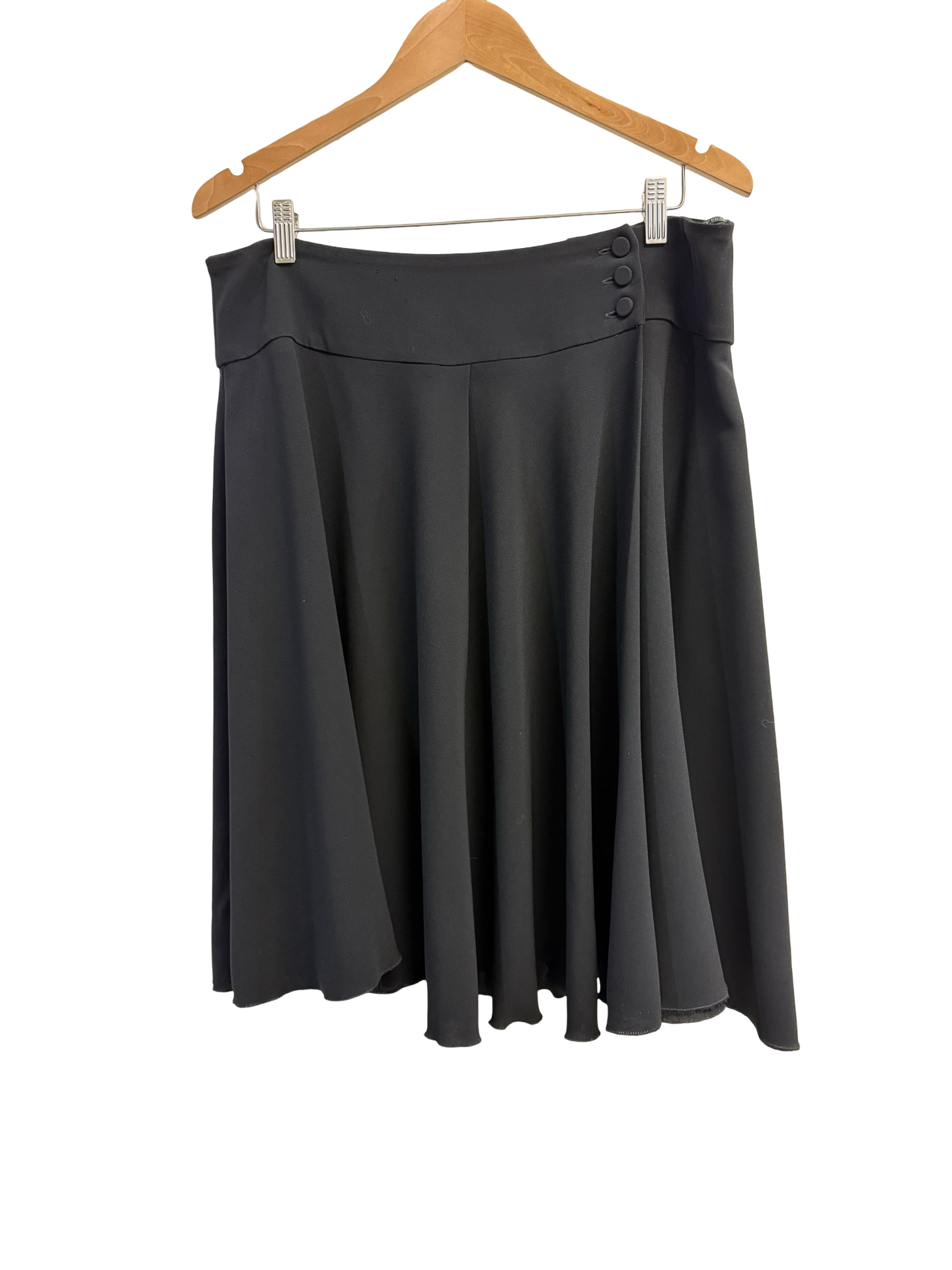 Laura Ashley Black Skirt 16