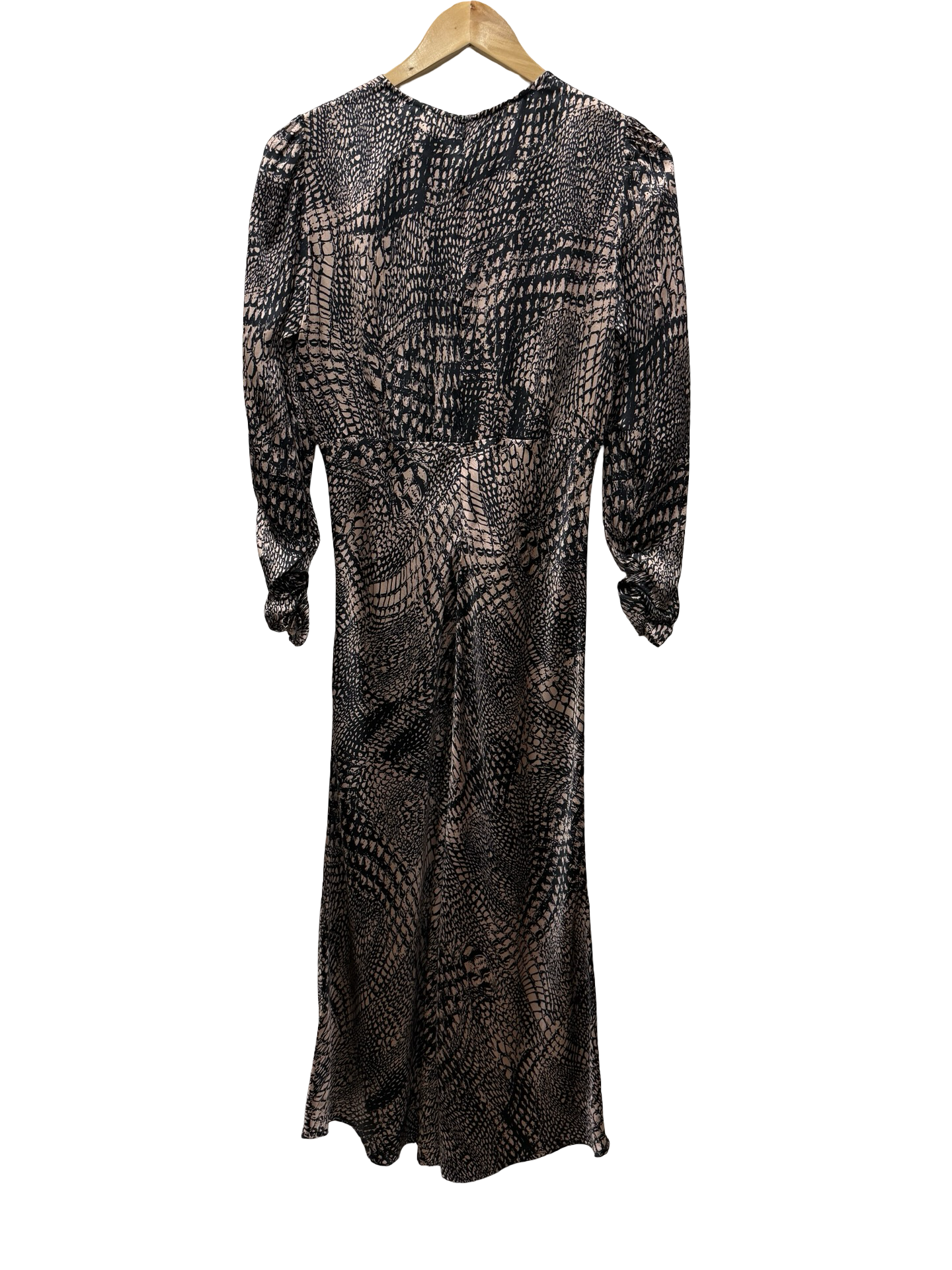 Husk Brown Pattern Dress  10