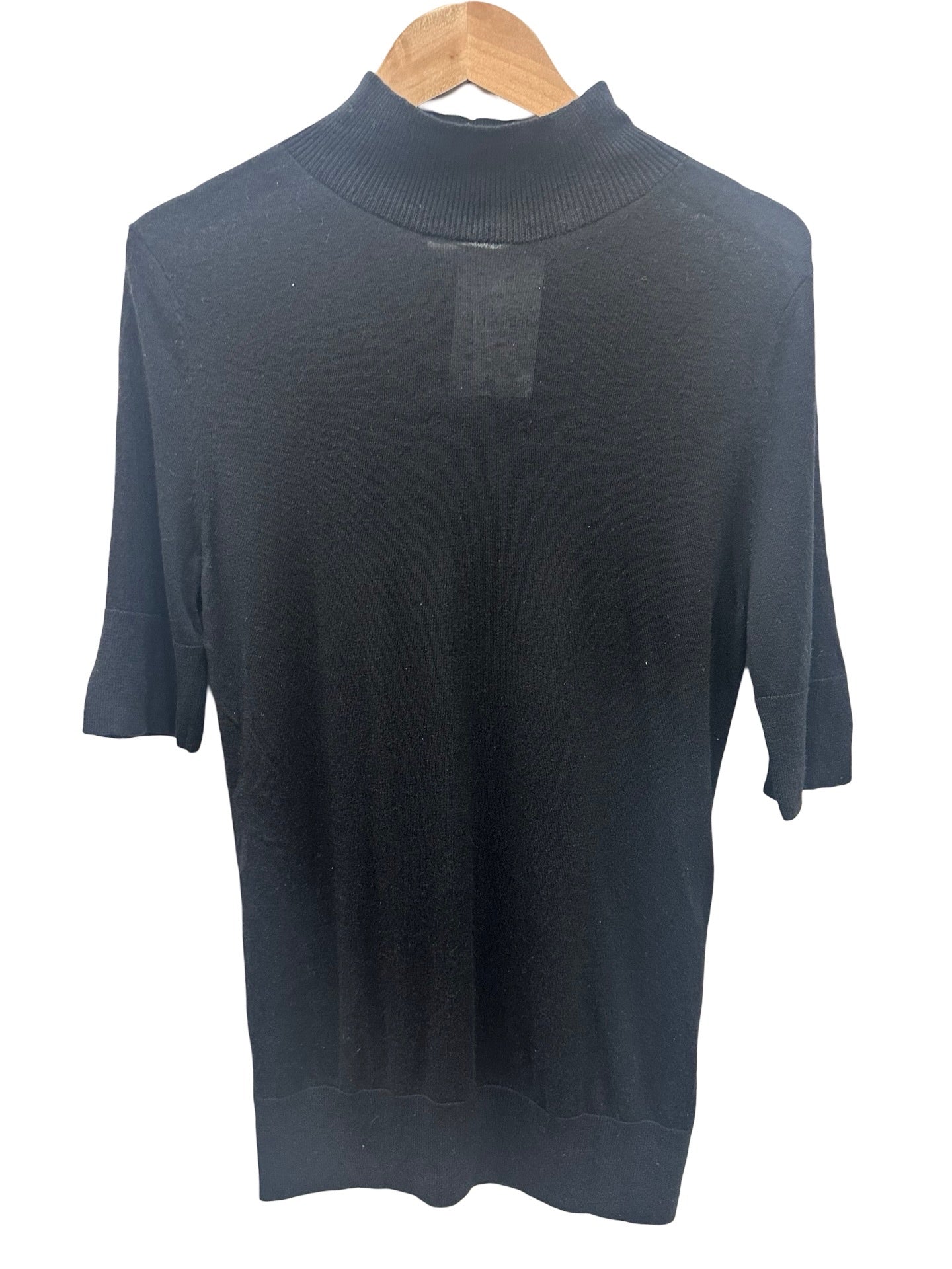 Country Road Black Silk Top S