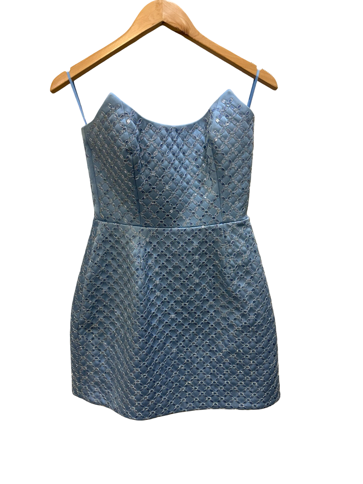 Rebecca Vallance Blue Dress 8