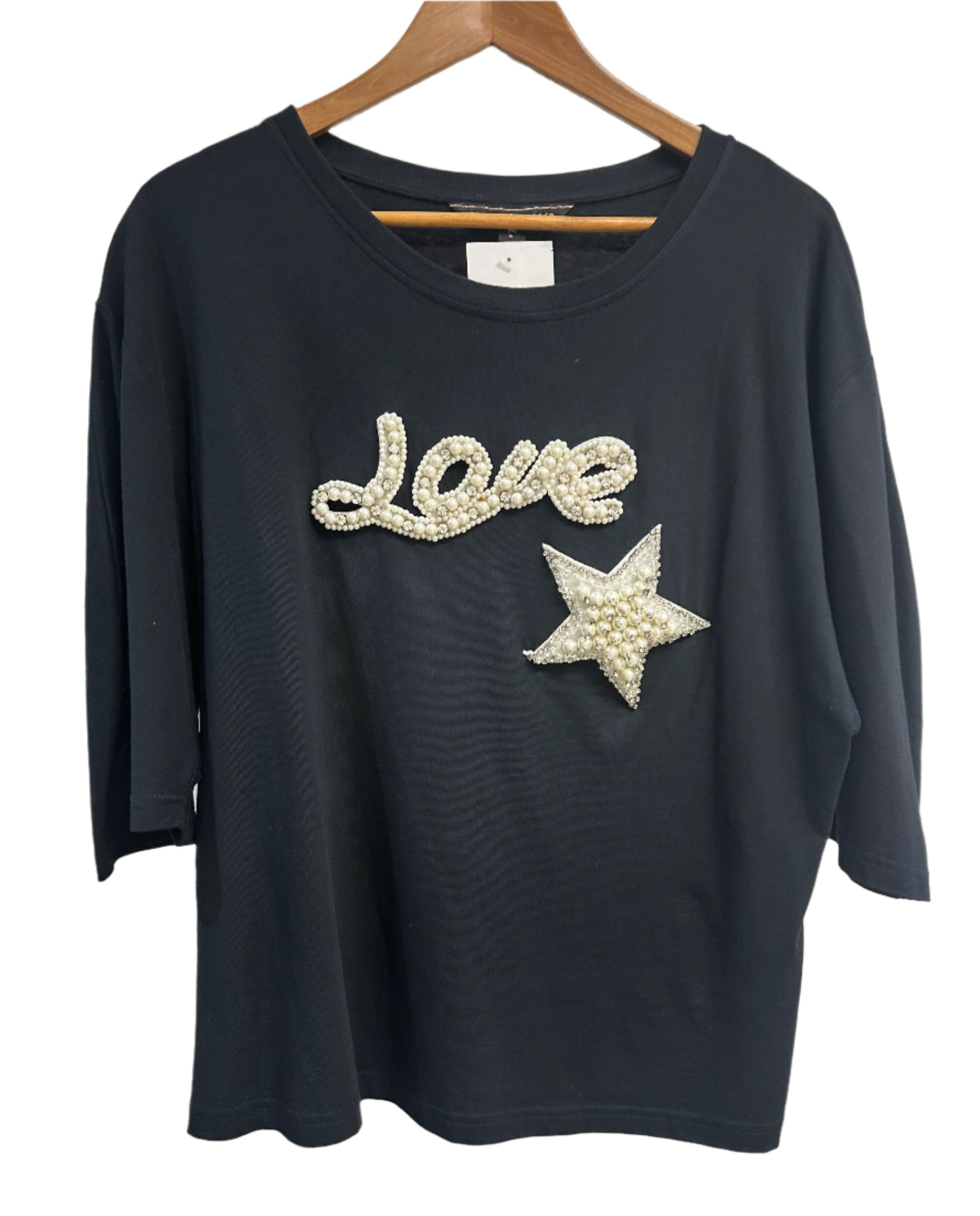 Trelise Cooper Black T-Shirt L